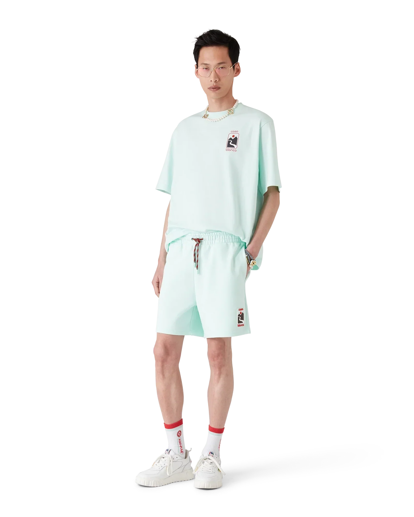 Sunset Valley Sweatshorts | Casablanca Paris | Image 2