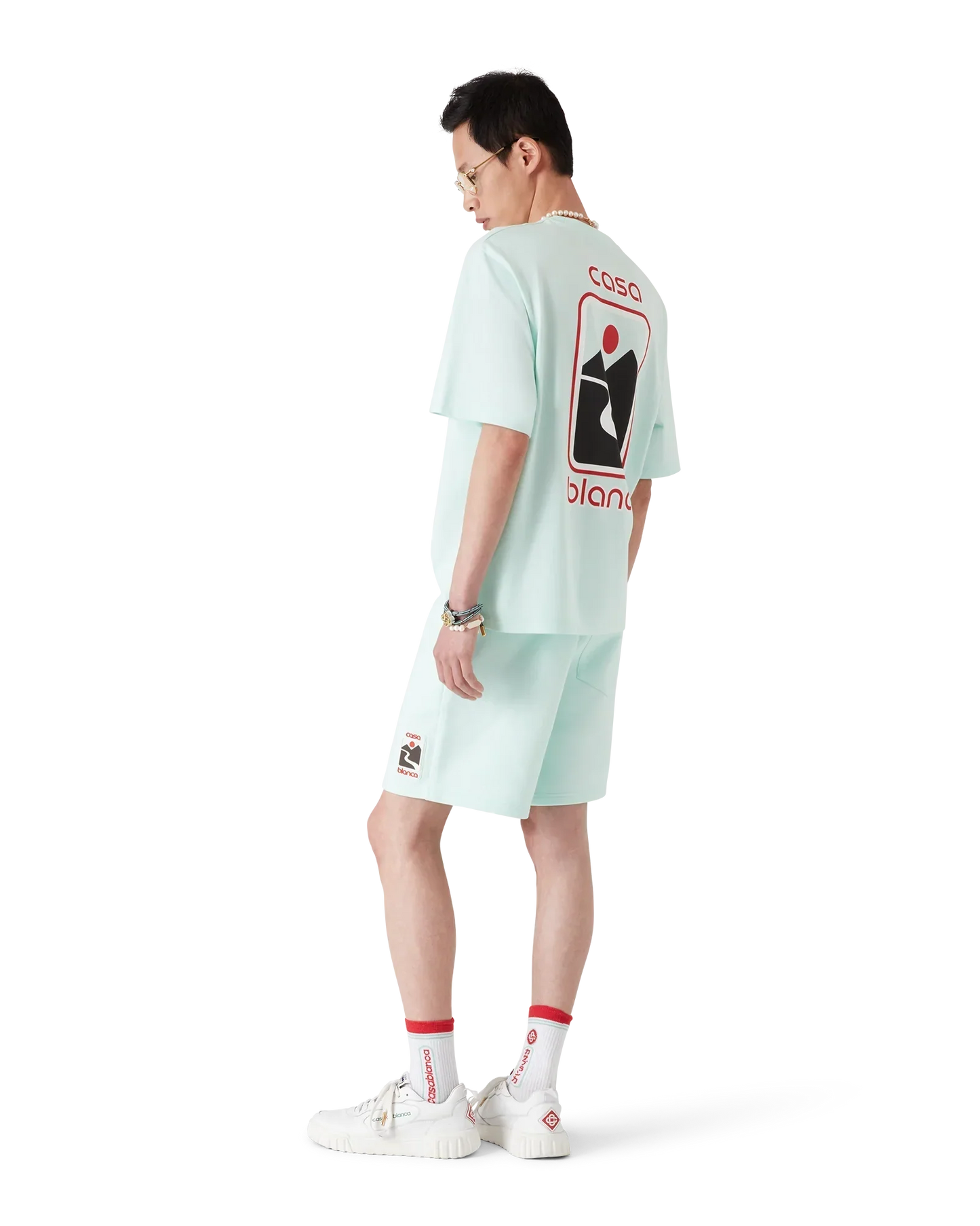 Sunset Valley Sweatshorts | Casablanca Paris | Image 3