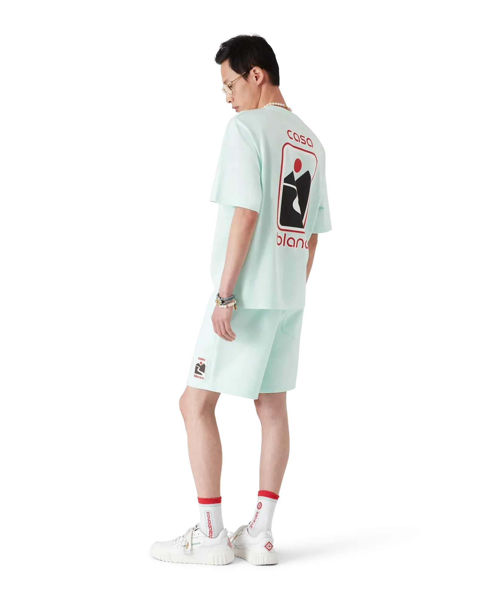 Sunset Valley Sweatshorts | Casablanca Paris | Image 3