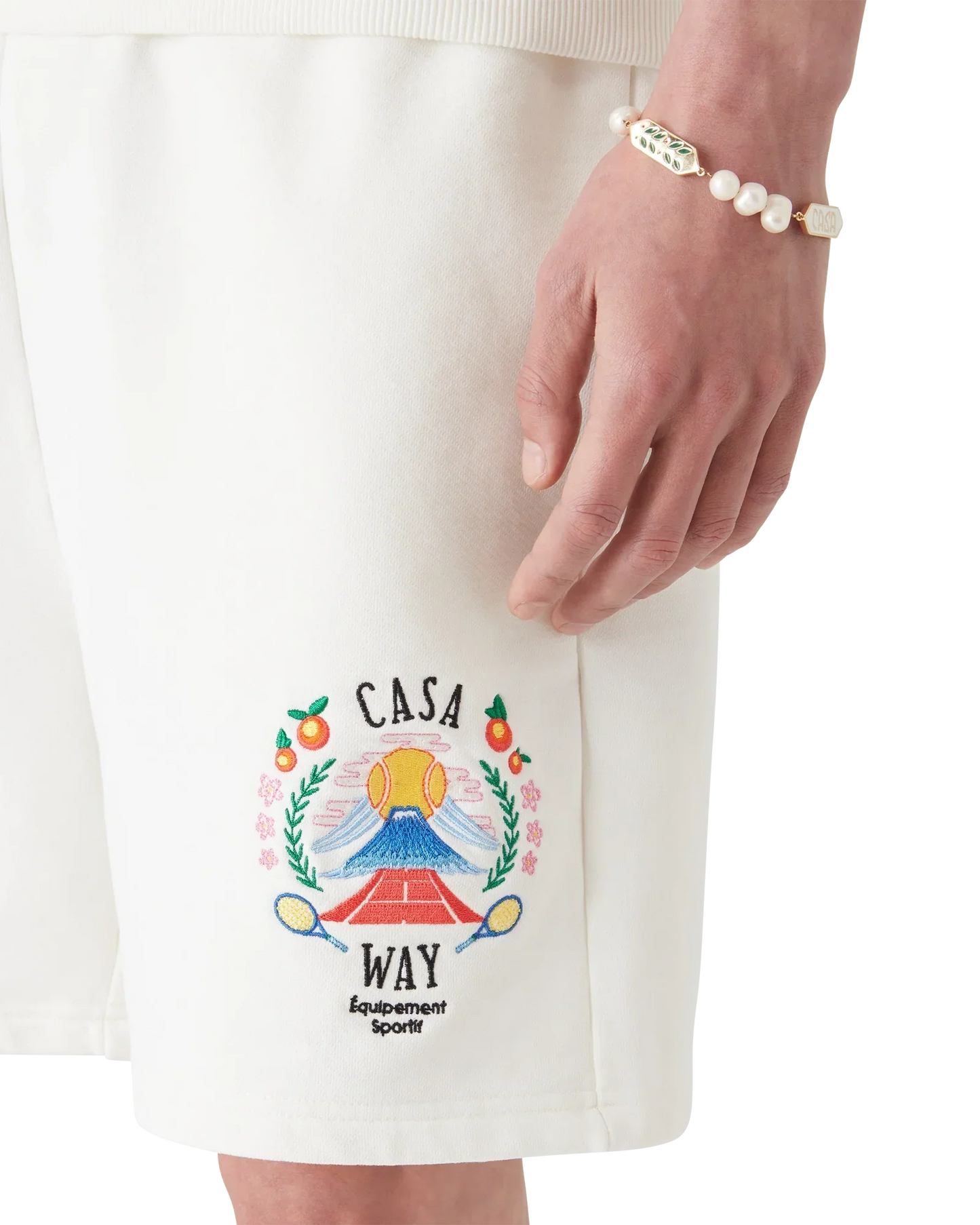 Casa Way Mountain Sweatshorts | Casablanca Paris | Image 5