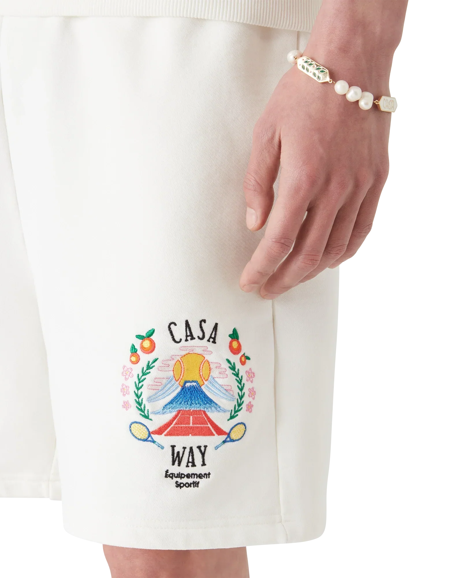 Casa Way Mountain Sweatshorts | Casablanca Paris | Image 5