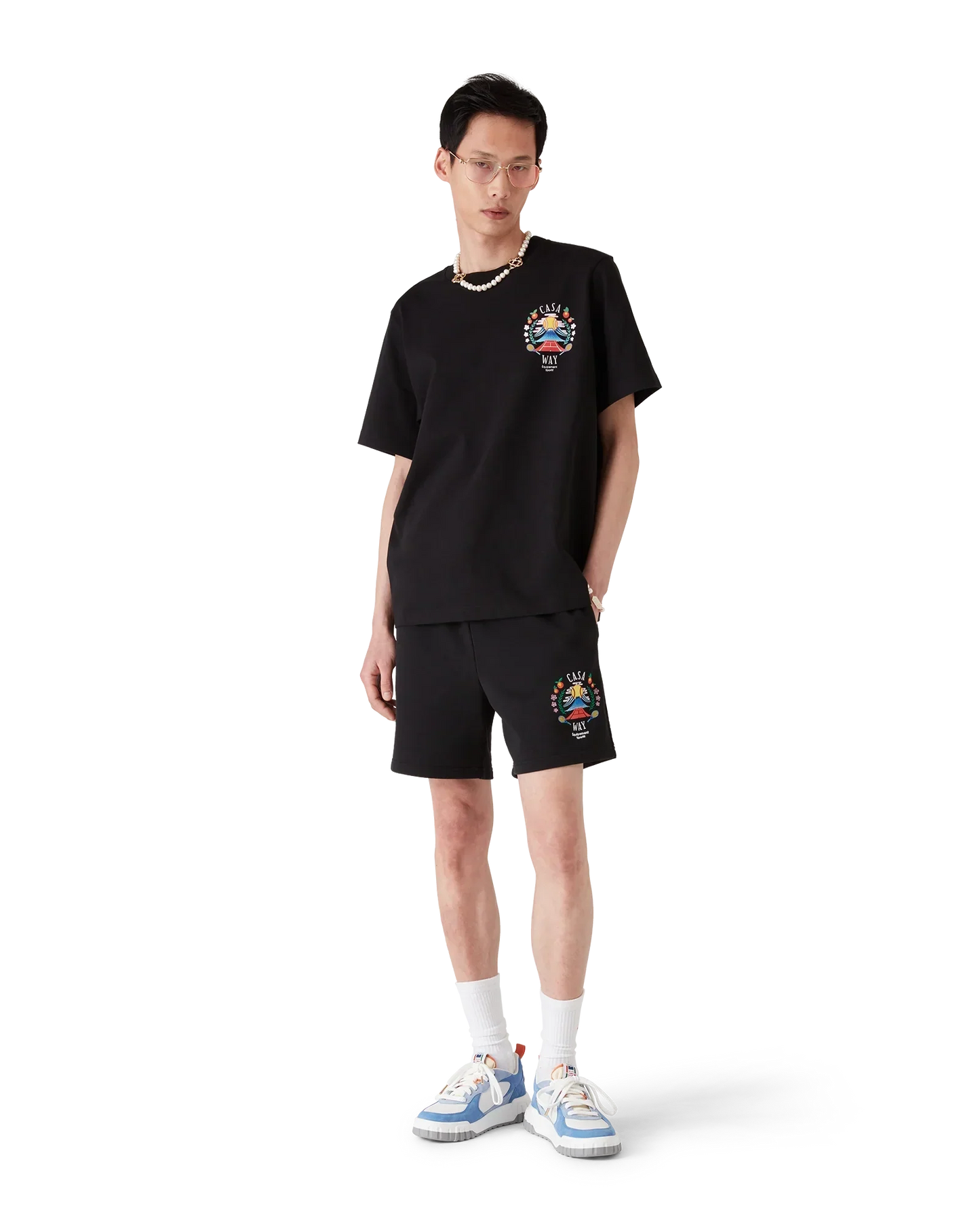 Casa Way Mountain Sweatshorts | Casablanca Paris | Image 2