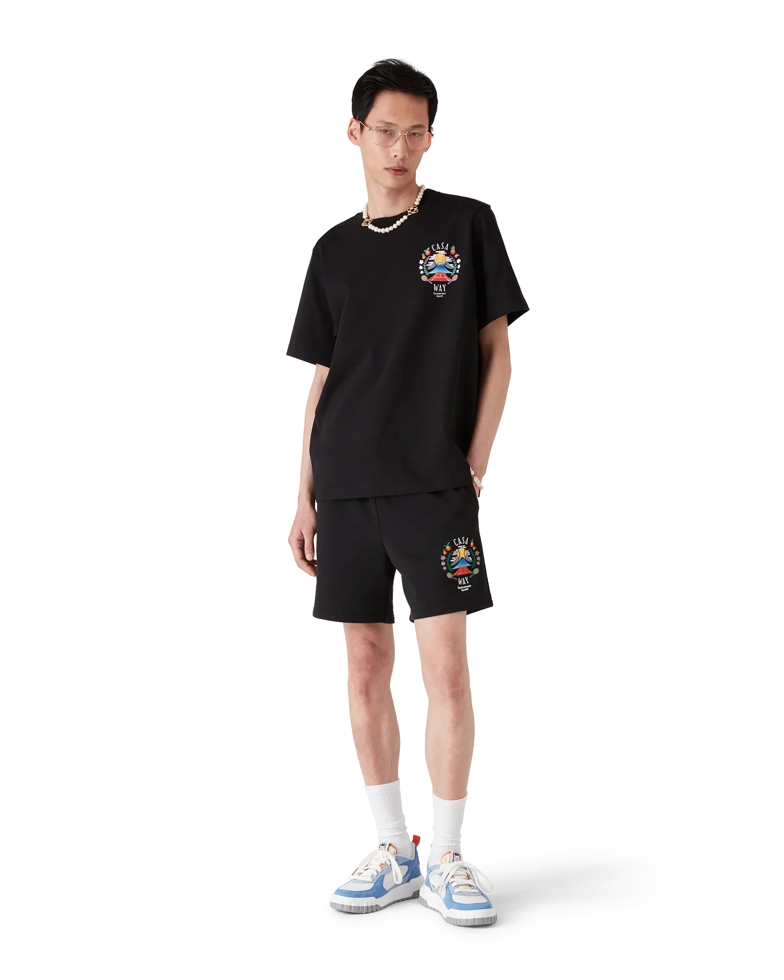 Casa Way Mountain Sweatshorts | Casablanca Paris | Image 2
