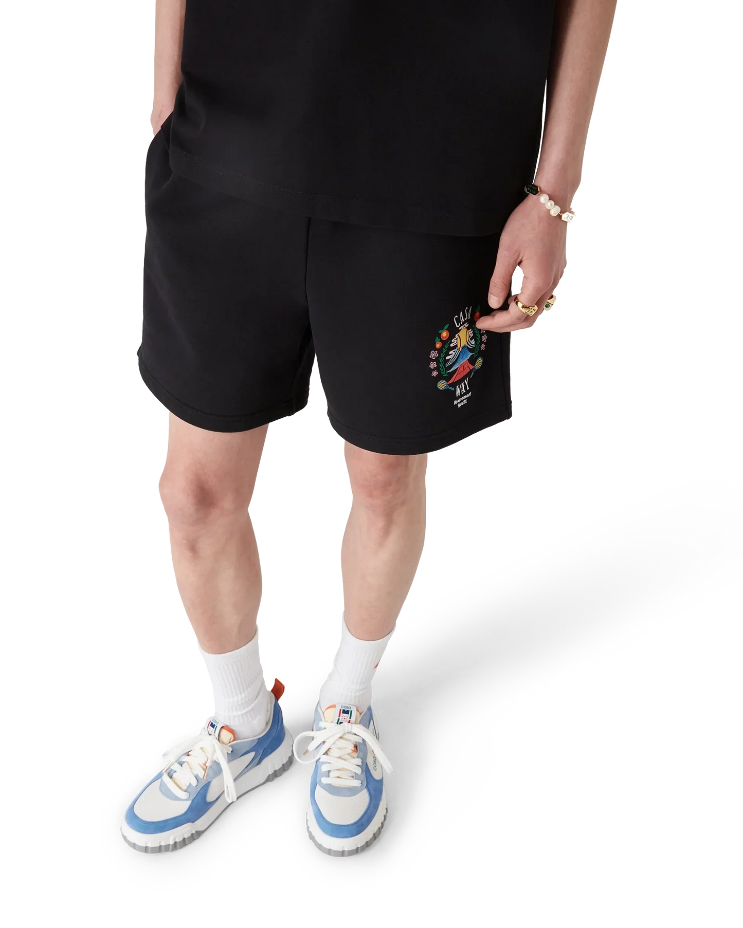 Casa Way Mountain Sweatshorts | Casablanca Paris | Image 4