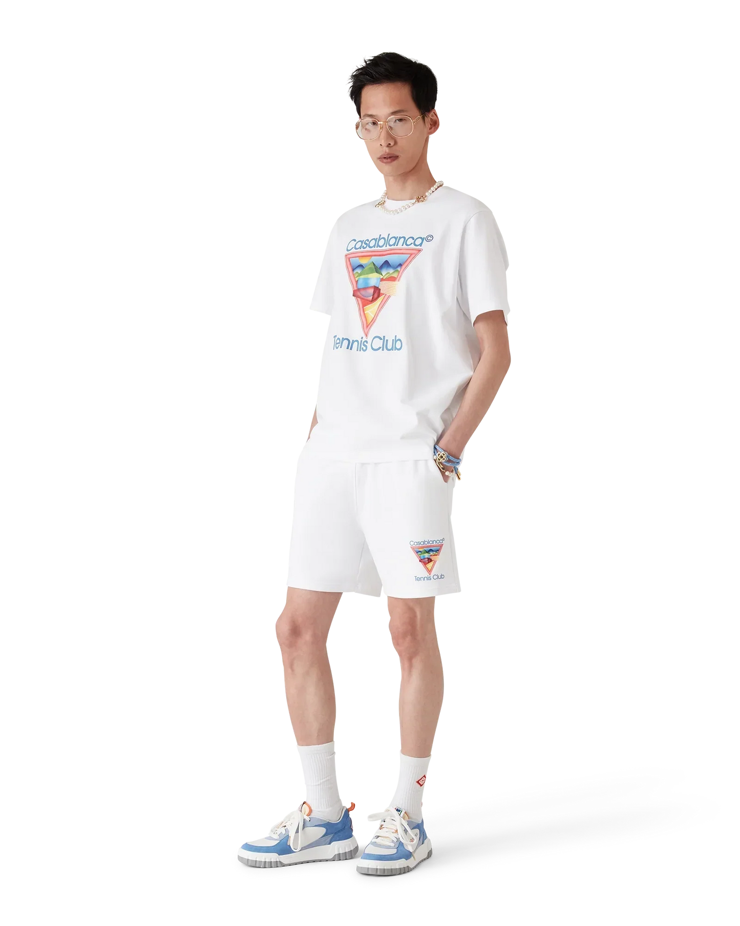 Tennis Club Icon Sweatshorts | Casablanca Paris | Image 2