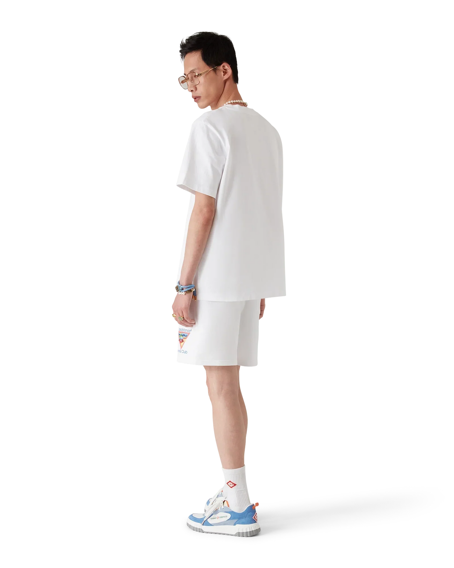 Tennis Club Icon Sweatshorts | Casablanca Paris | Image 3