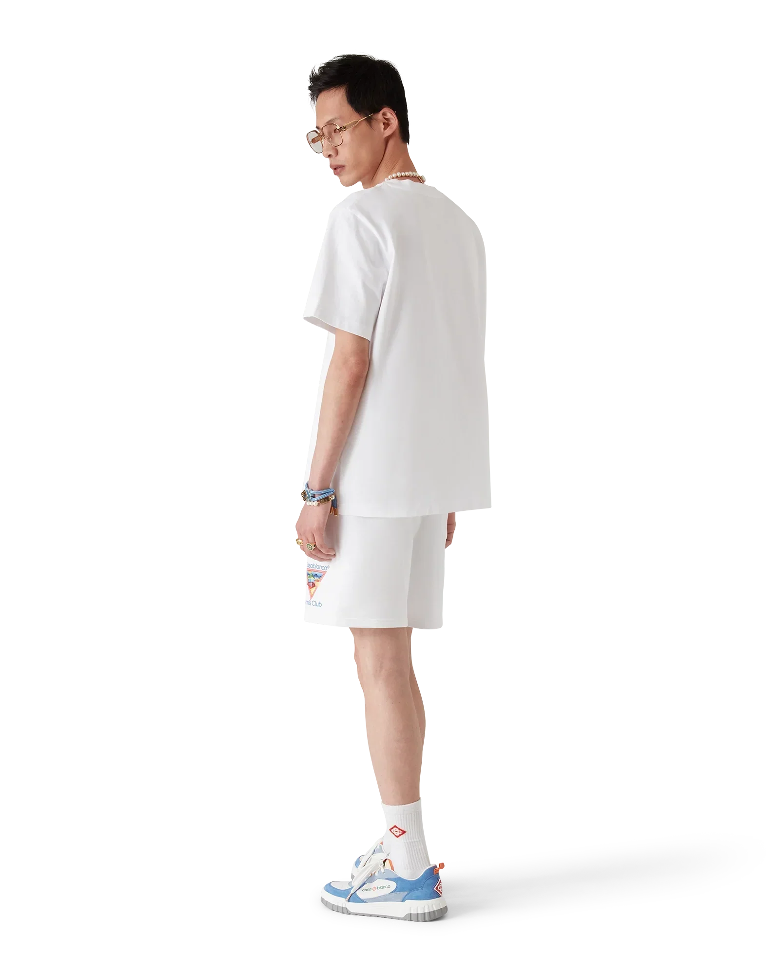 Tennis Club Icon Sweatshorts | Casablanca Paris | Image 3