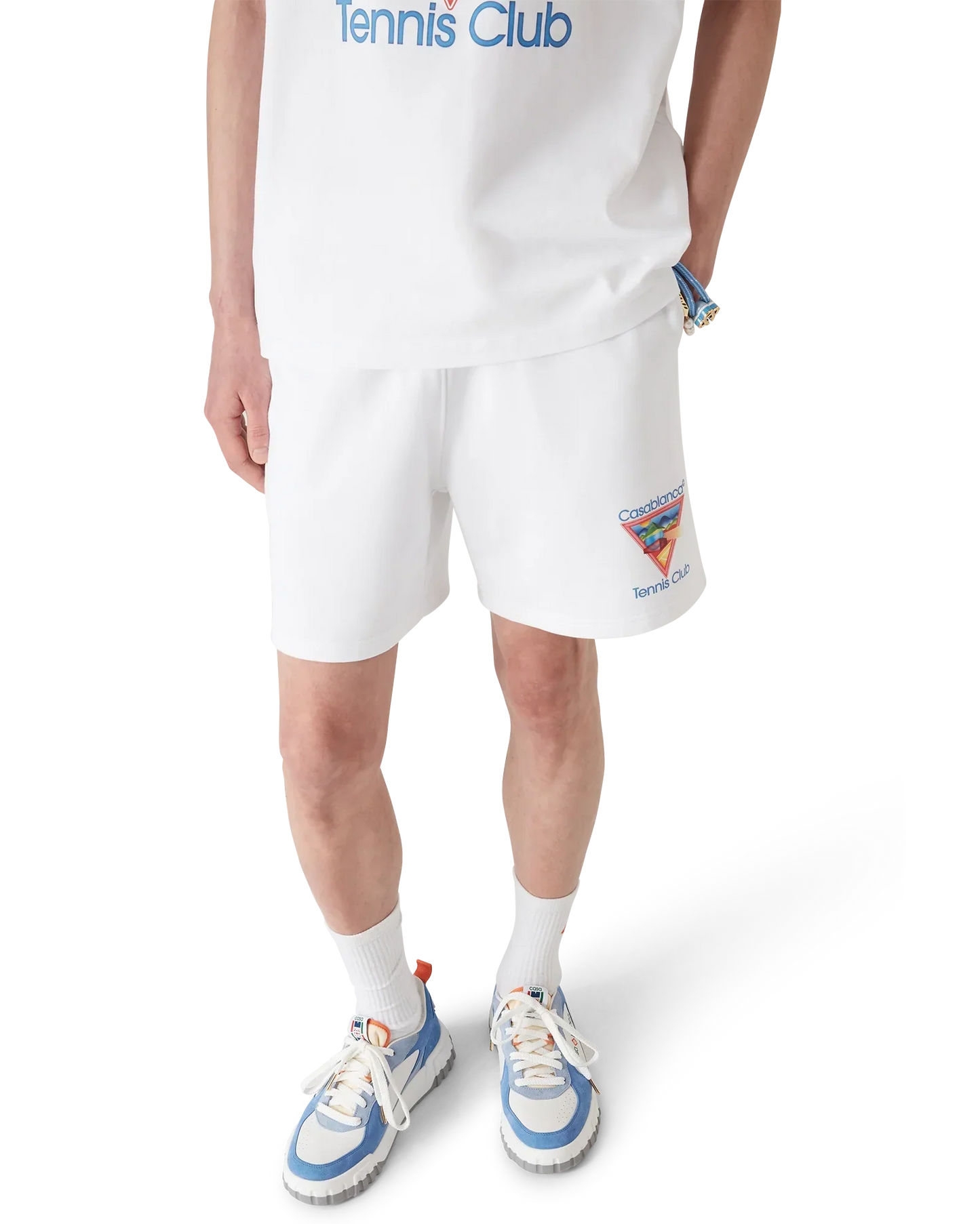 Tennis Club Icon Sweatshorts | Casablanca Paris | Image 4