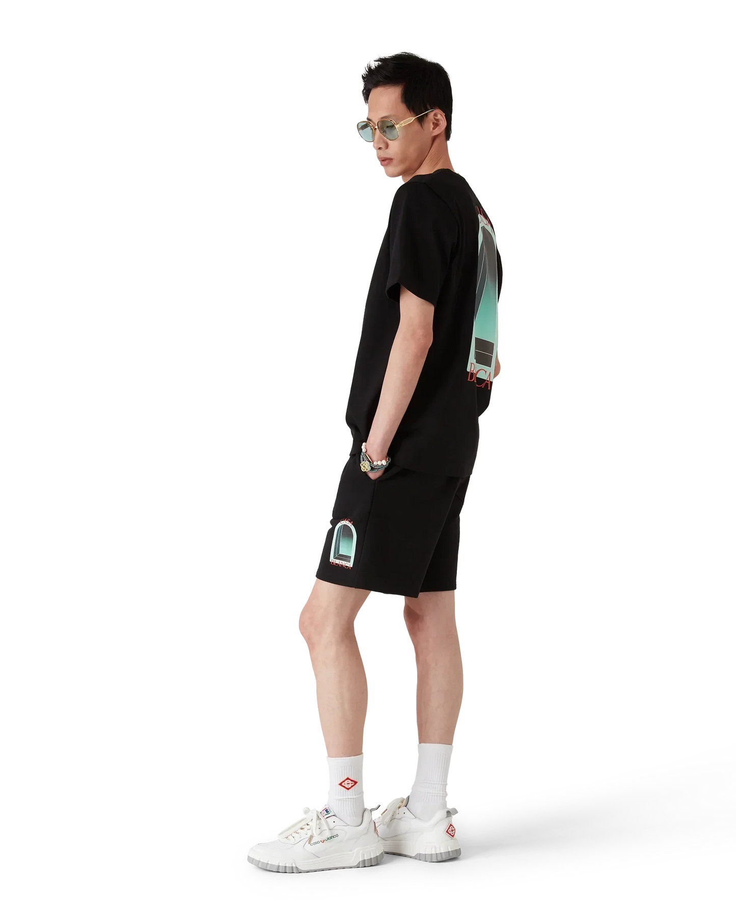 L'Arche Sweatshorts | Casablanca Paris | Image 3