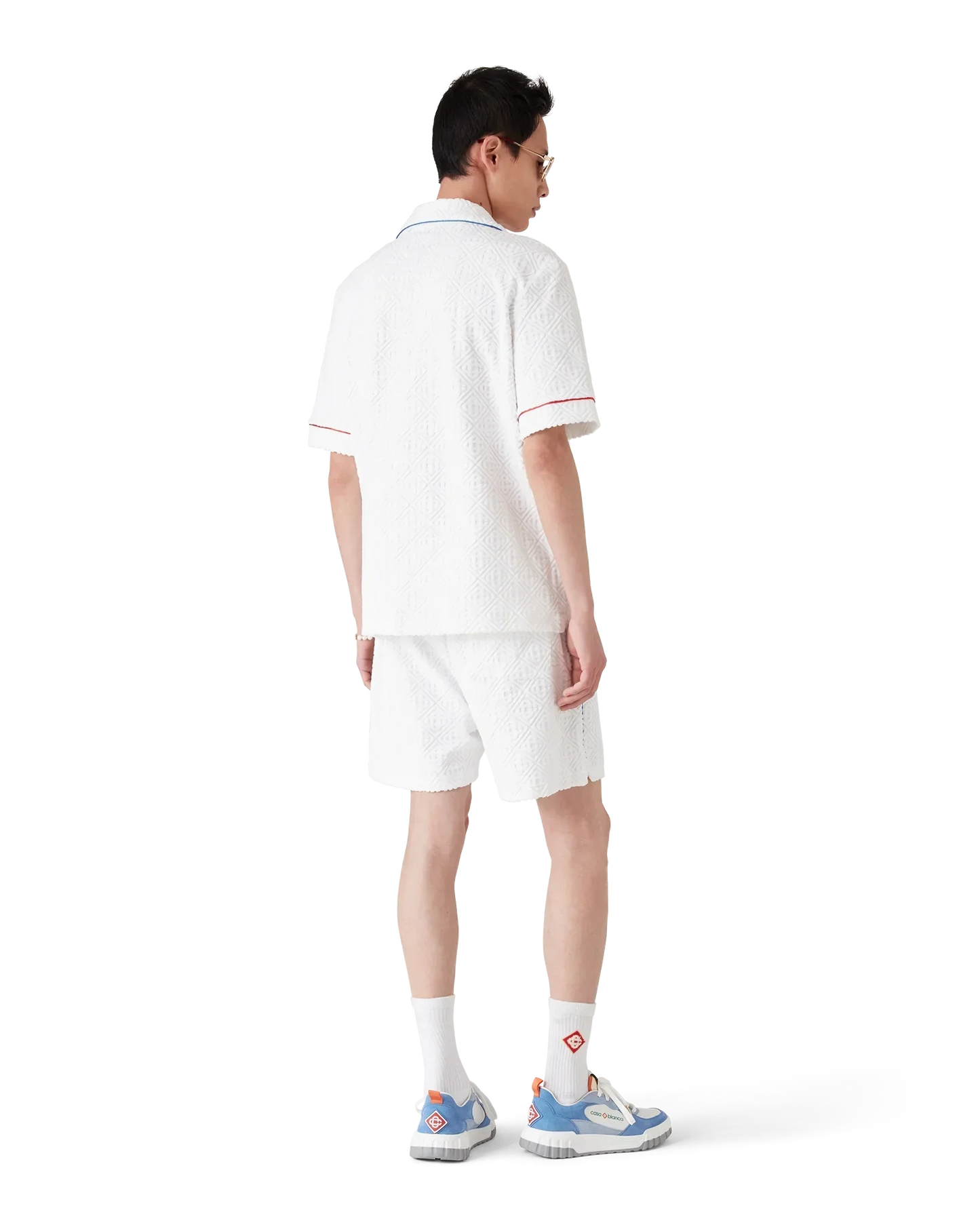 Monogram Jacquard Towelling Shorts | Casablanca Paris | Image 3