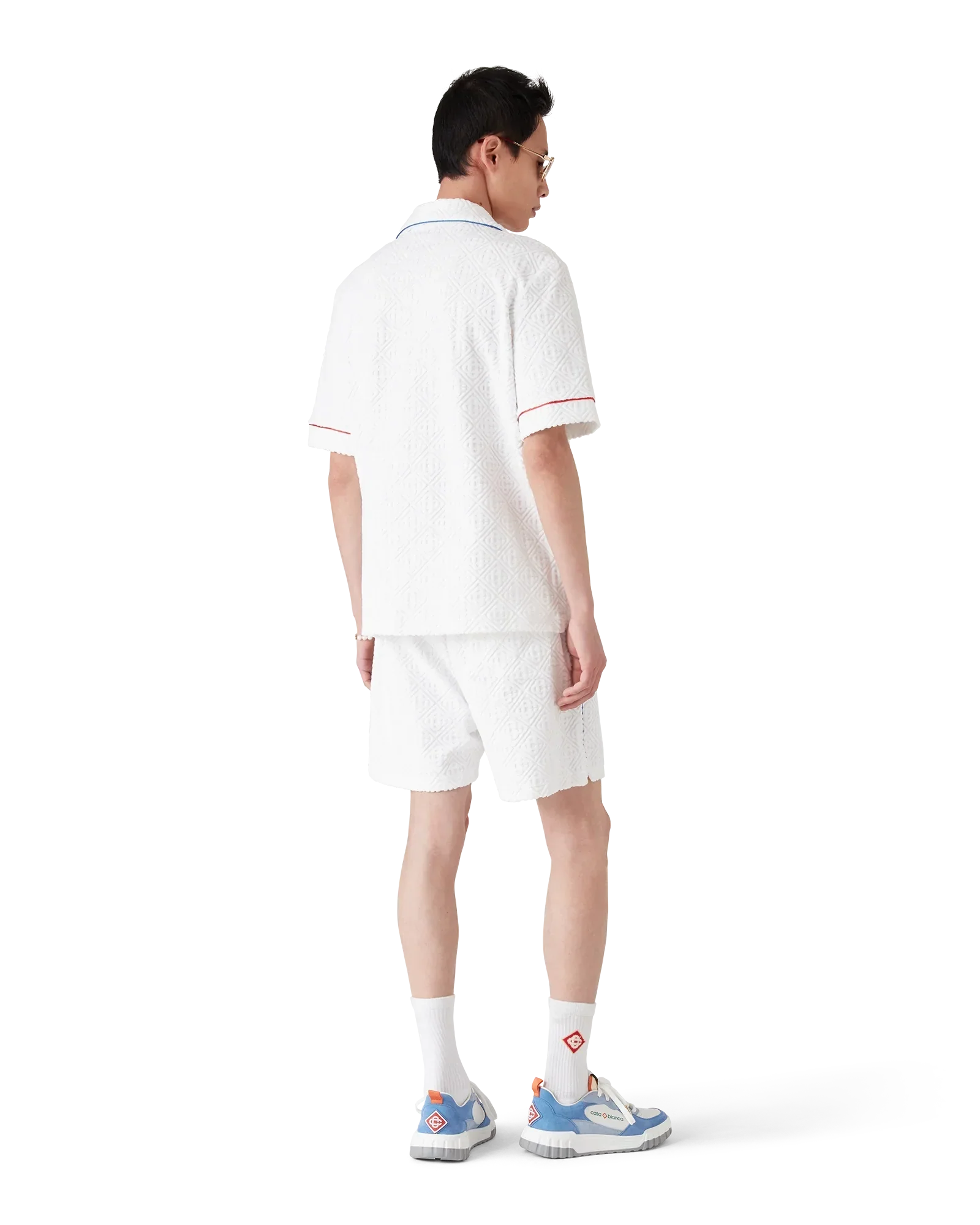 Monogram Jacquard Towelling Shorts | Casablanca Paris | Image 3