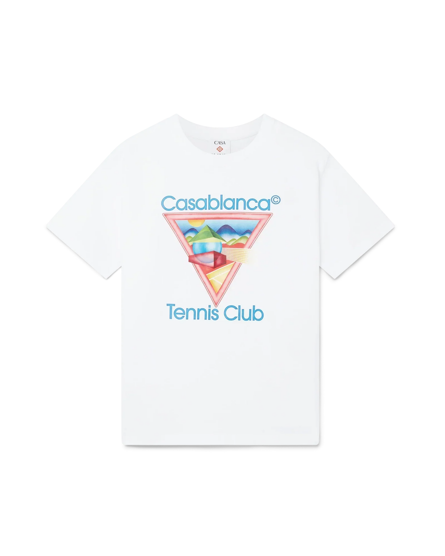 Tennis Club Icon Short Sleeve T-Shirt | Casablanca Paris | Image 1