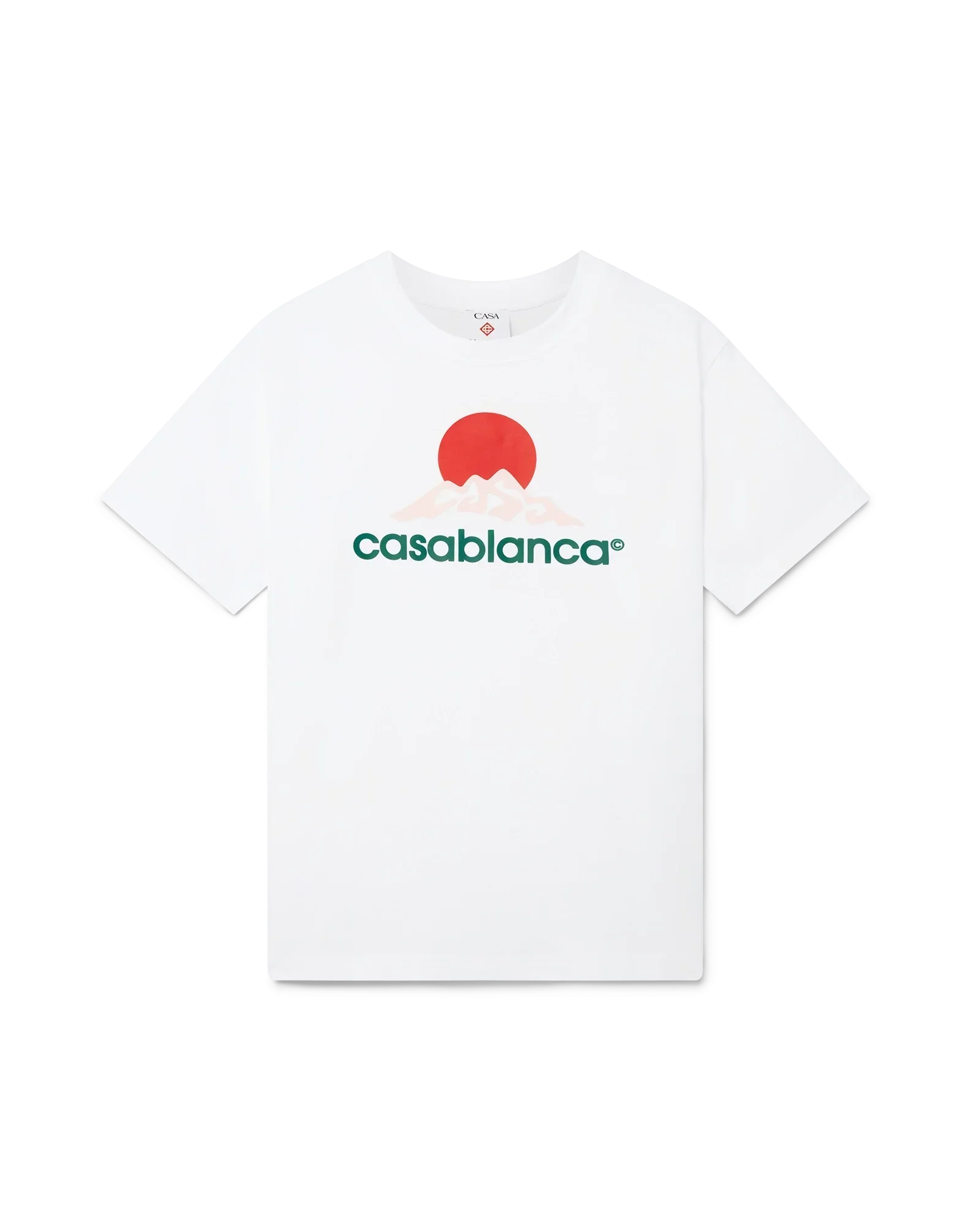 Montagne Short Sleeve T-Shirt | Casablanca Paris | Image 1