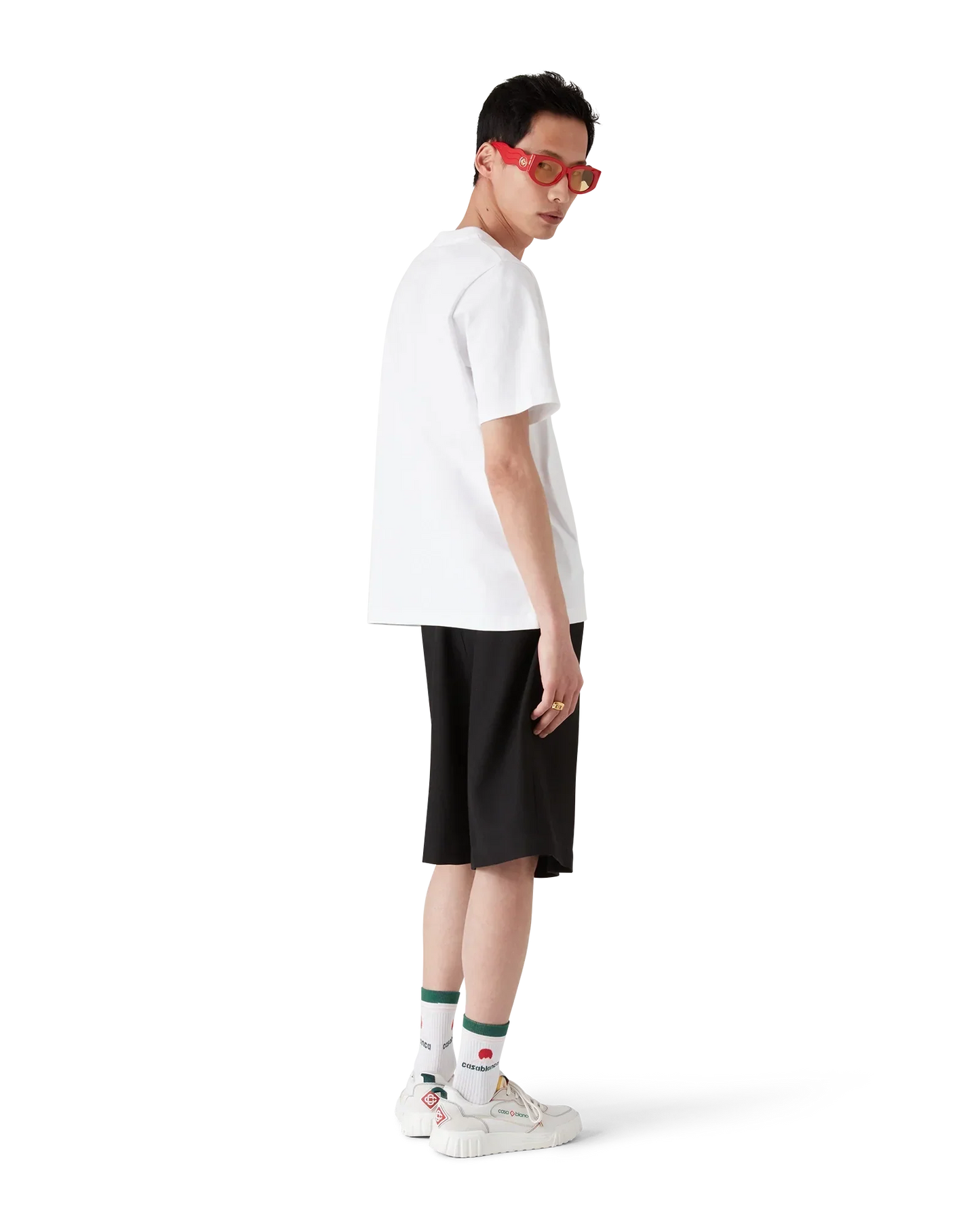 Montagne Short Sleeve T-Shirt | Casablanca Paris | Image 3