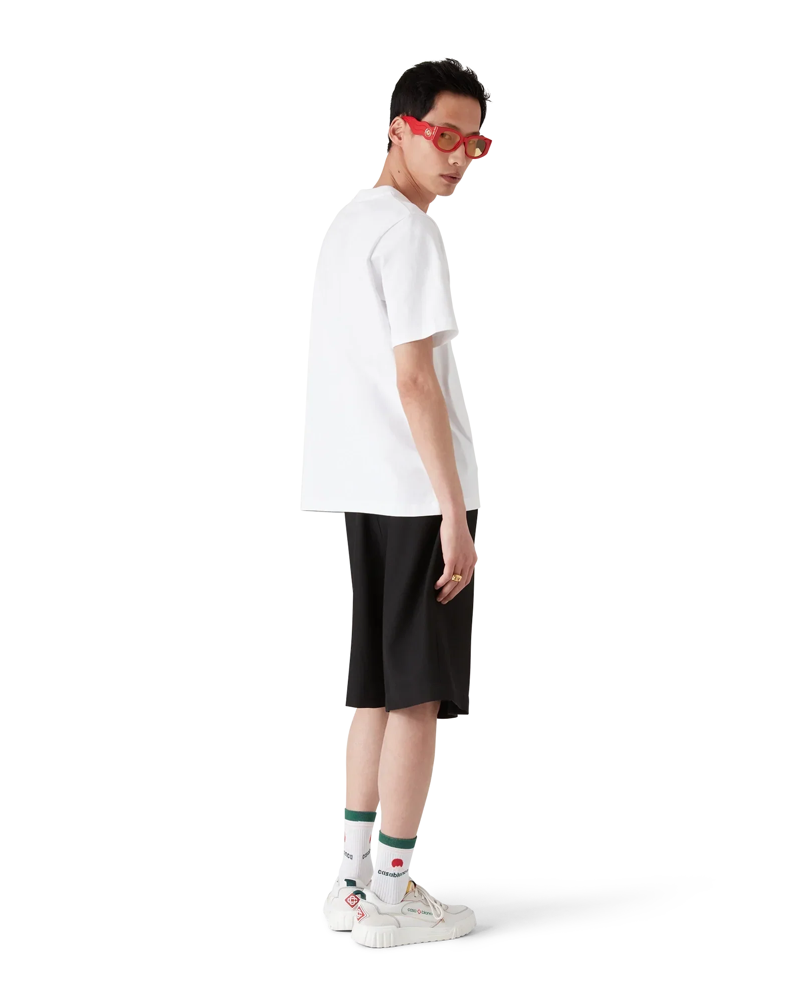 Montagne Short Sleeve T-Shirt | Casablanca Paris | Image 3