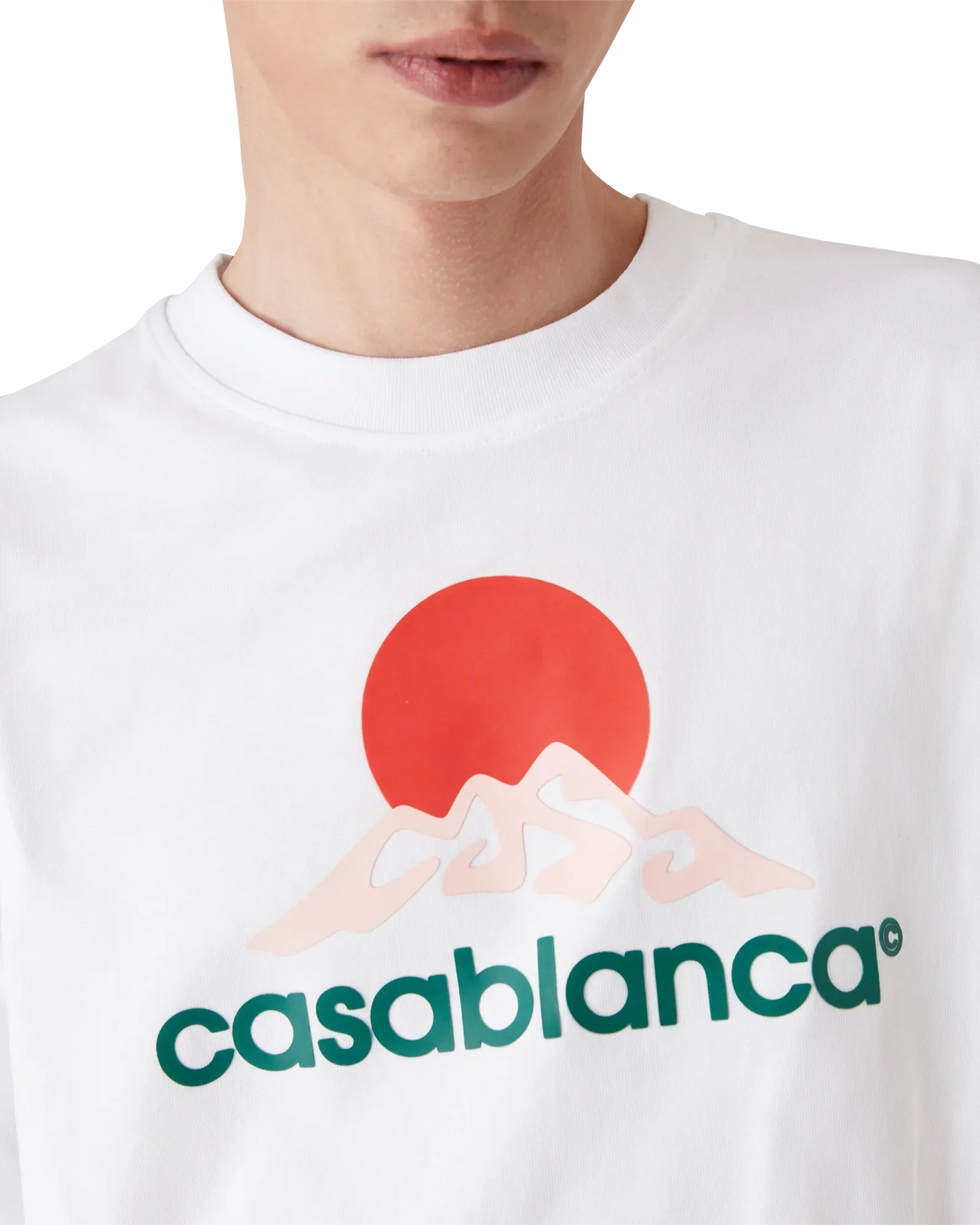 Montagne Short Sleeve T-Shirt | Casablanca Paris | Image 5