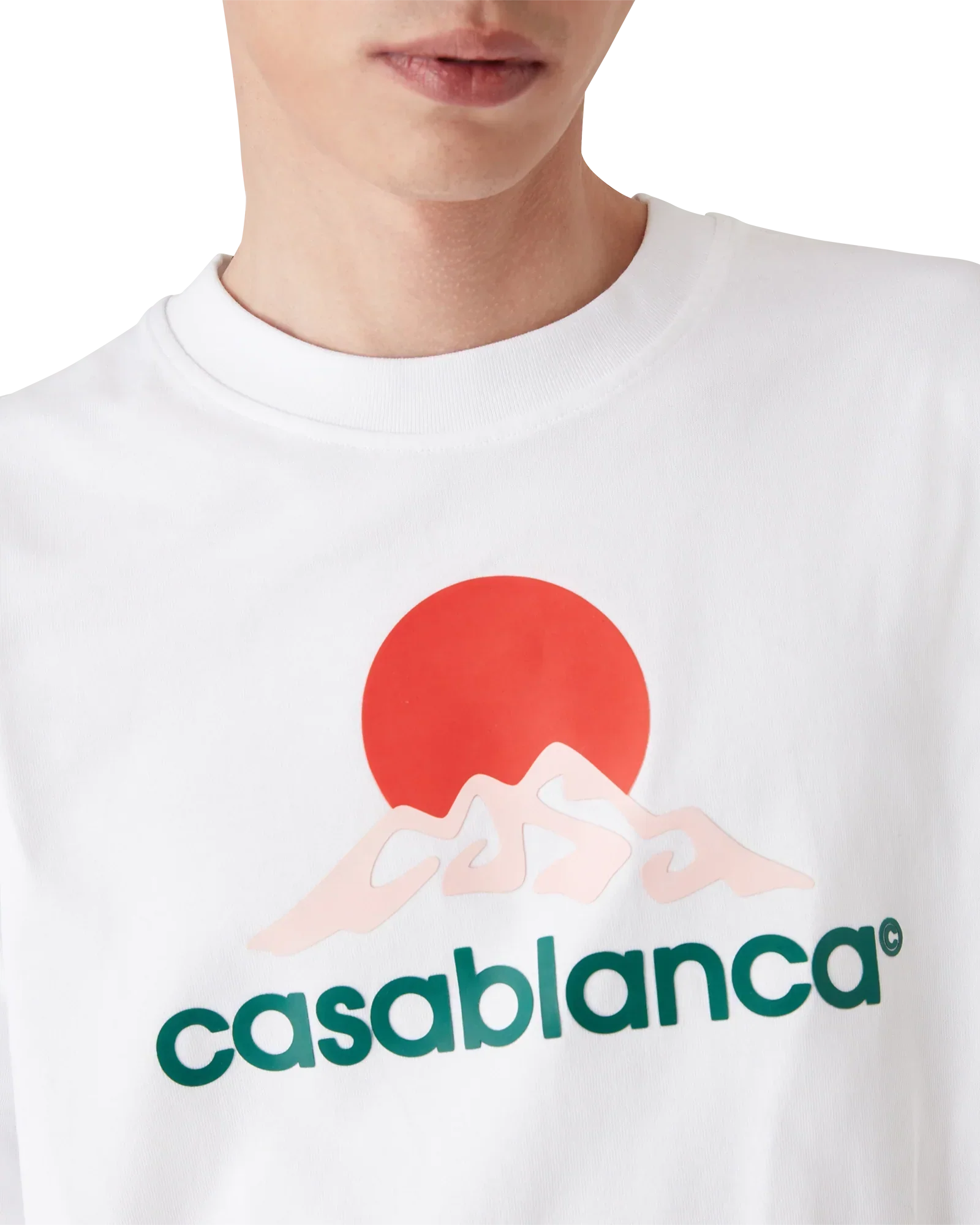 Montagne Short Sleeve T-Shirt | Casablanca Paris | Image 5