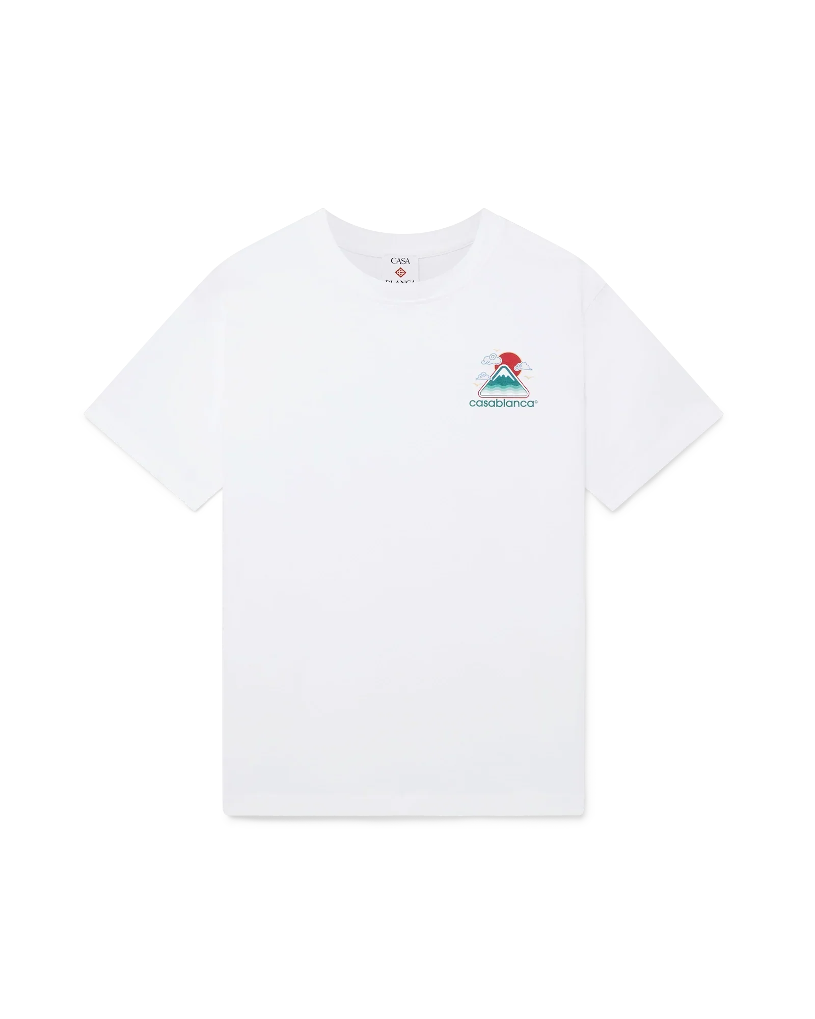 Montagne Ondulee Short Sleeve T-Shirt | Casablanca Paris | Image 1
