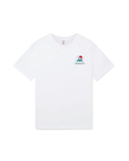 Montagne Ondulee Short Sleeve T-Shirt | Casablanca Paris | Image 1