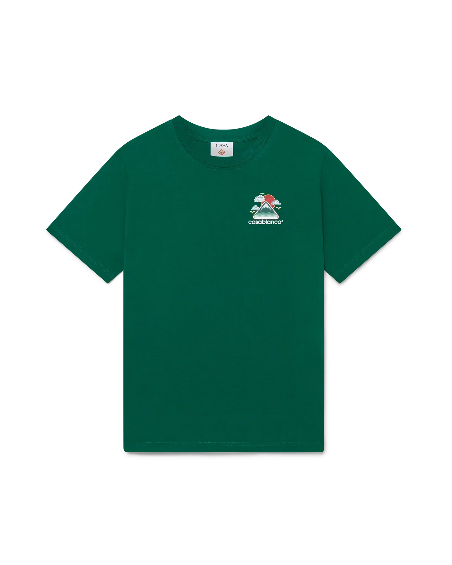 Montagne Ondulee Short Sleeve T-Shirt | Casablanca Paris | Image 1