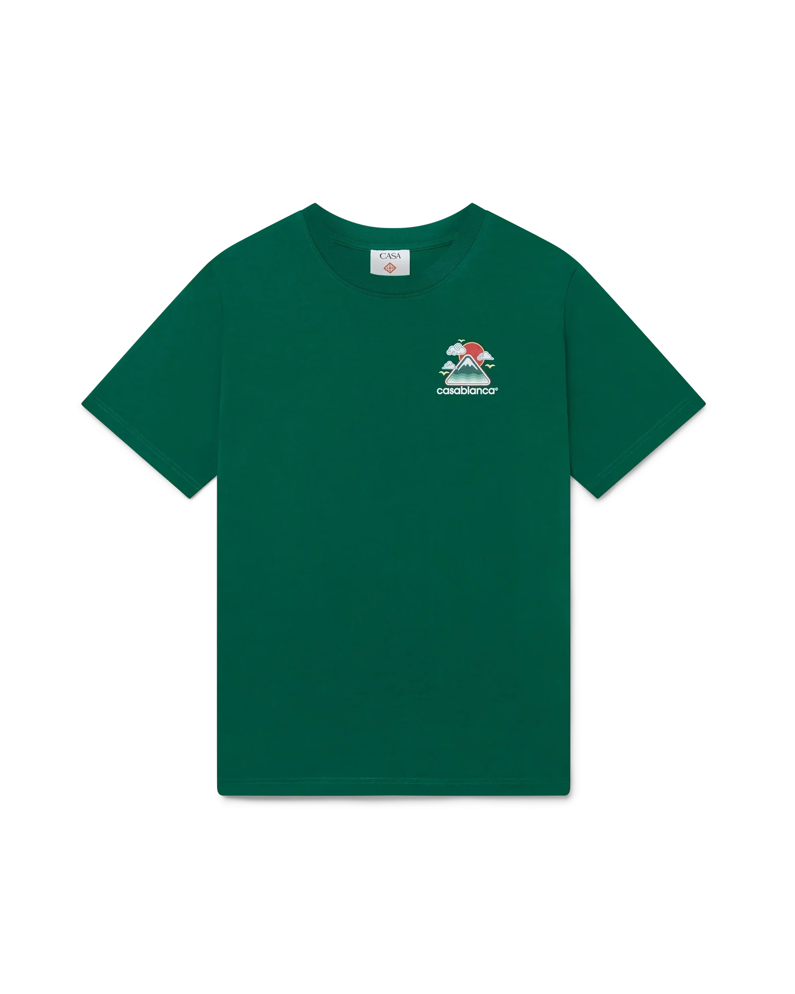 Montagne Ondulee Short Sleeve T-Shirt | Casablanca Paris | Image 1
