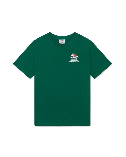 Montagne Ondulee Short Sleeve T-Shirt | Casablanca Paris | Image 1