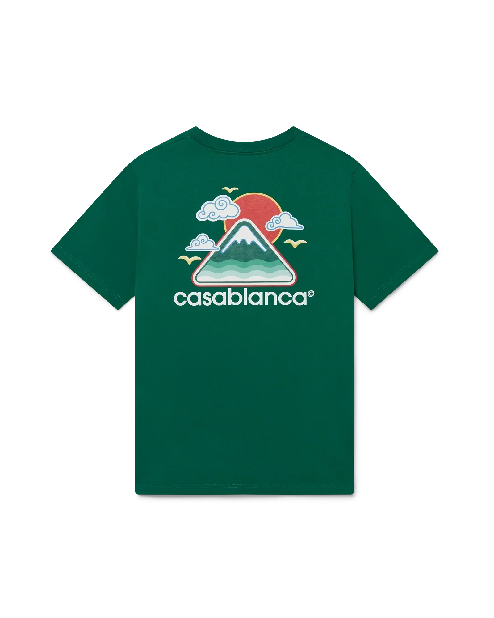 Montagne Ondulee Short Sleeve T-Shirt | Casablanca Paris | Image 6