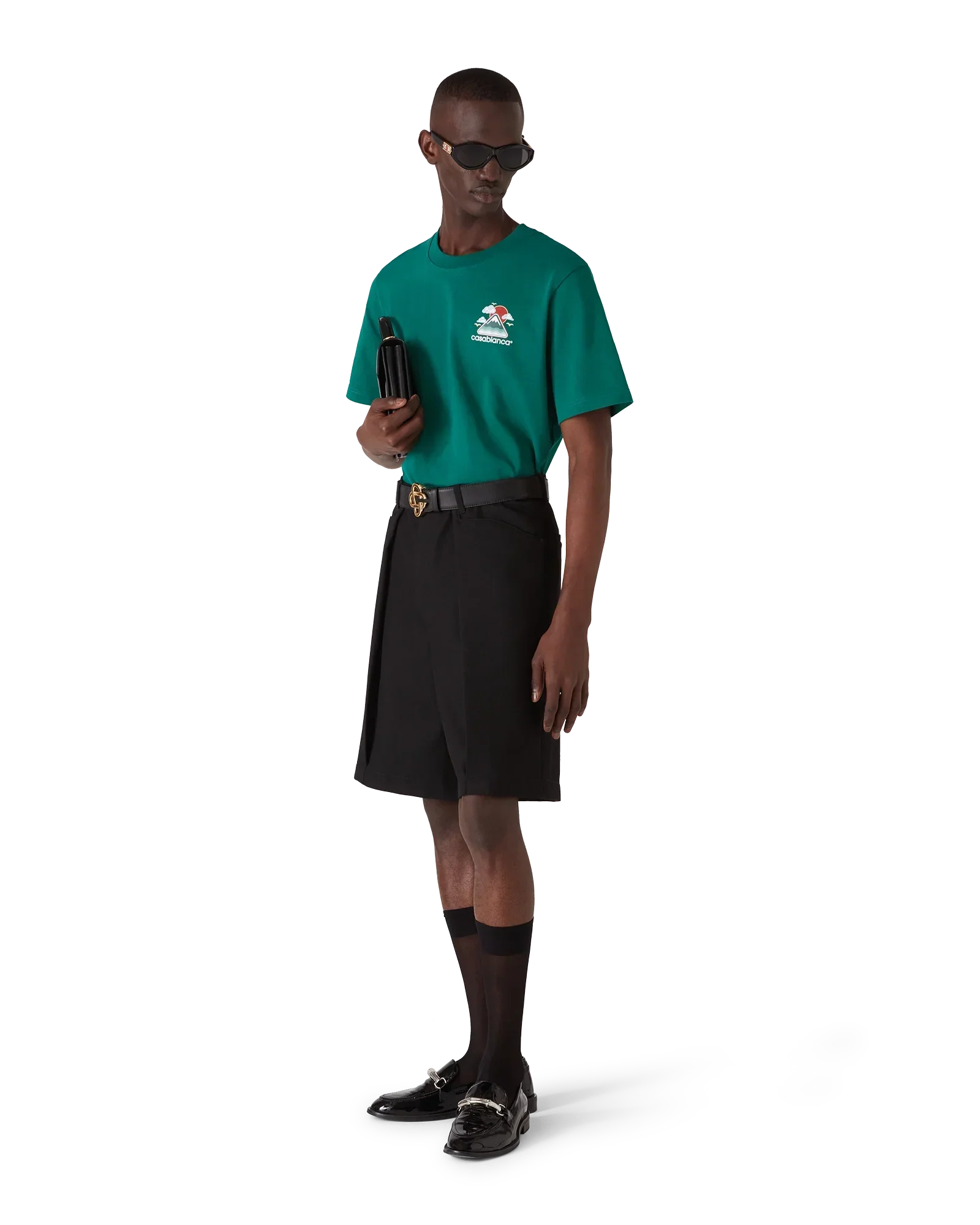 Montagne Ondulee Short Sleeve T-Shirt | Casablanca Paris | Image 2