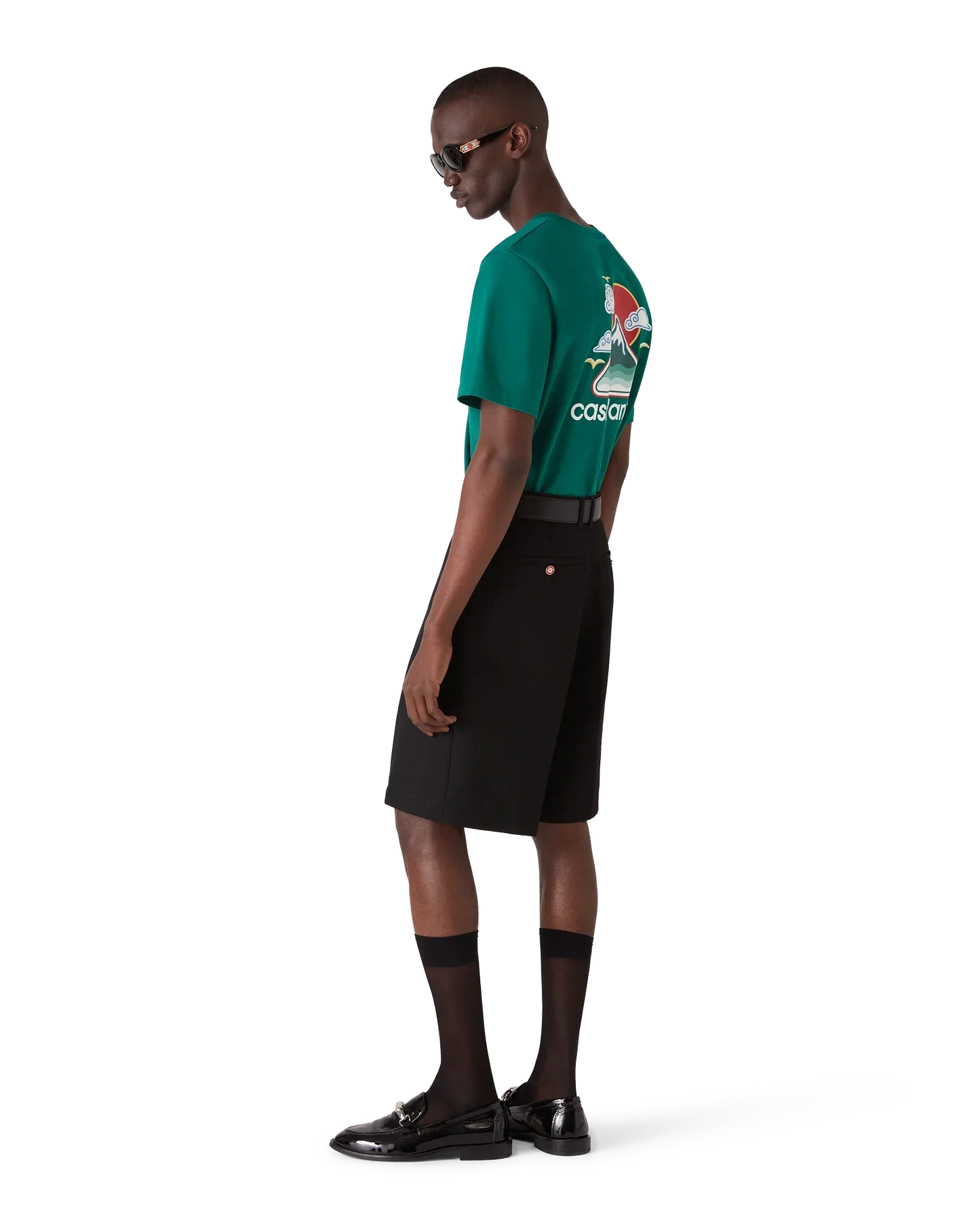 Montagne Ondulee Short Sleeve T-Shirt | Casablanca Paris | Image 3