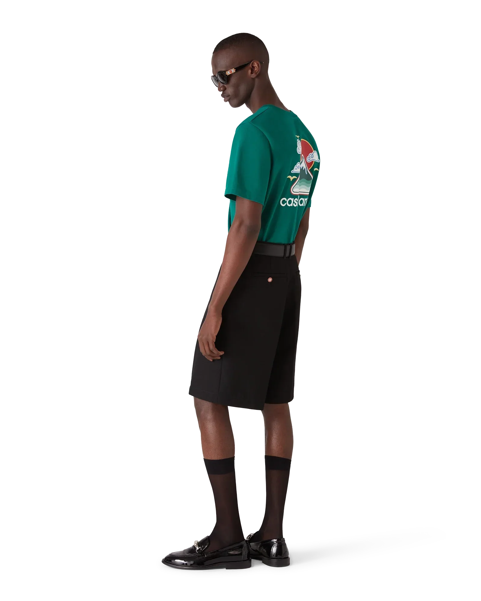 Montagne Ondulee Short Sleeve T-Shirt | Casablanca Paris | Image 3