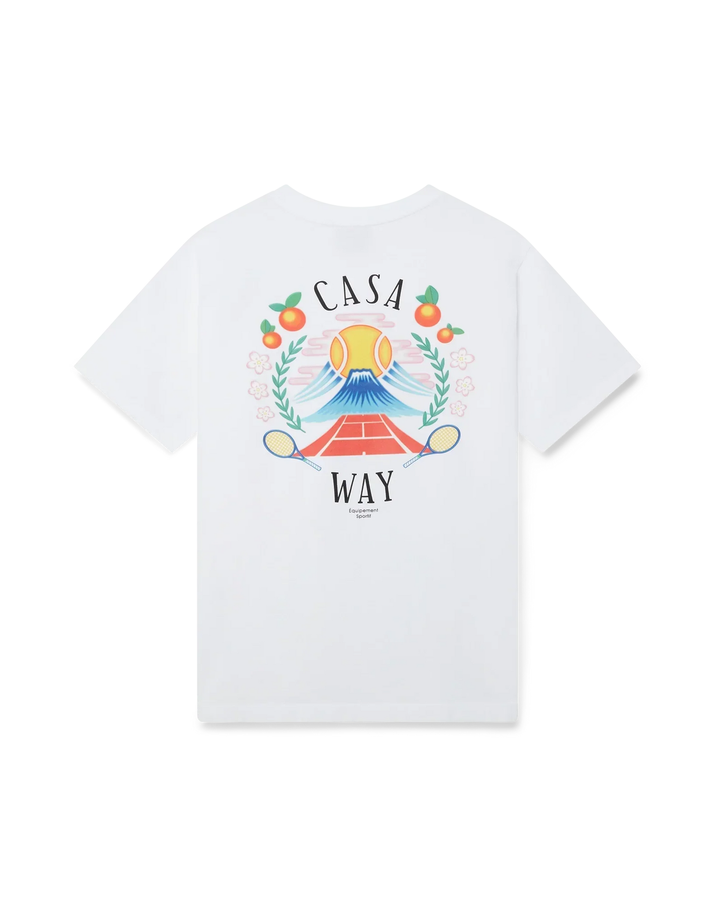 Casa Way Mountain Short Sleeve T-Shirt | Casablanca Paris | Image 1