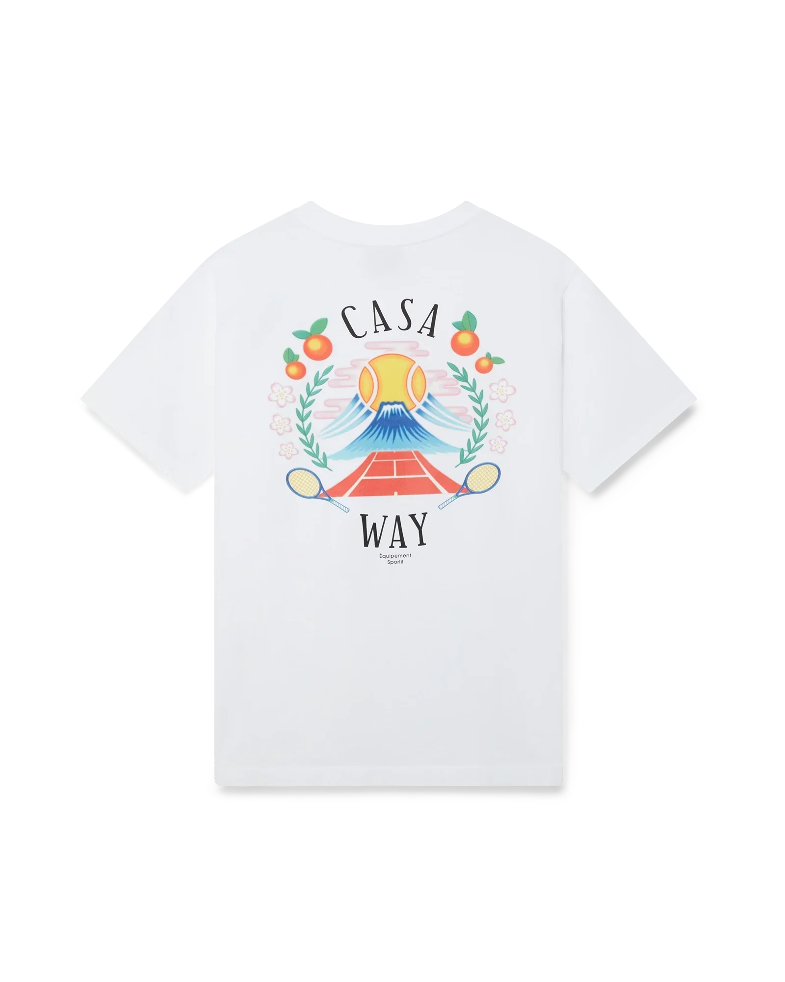 Casa Way Mountain Short Sleeve T-Shirt | Casablanca Paris | Image 1