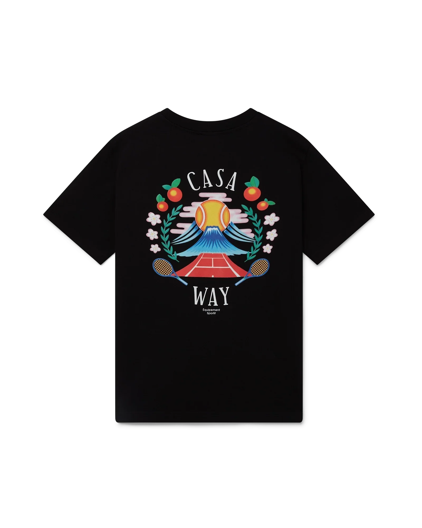 Casa Way Mountain Short Sleeve T-Shirt | Casablanca Paris | Image 1