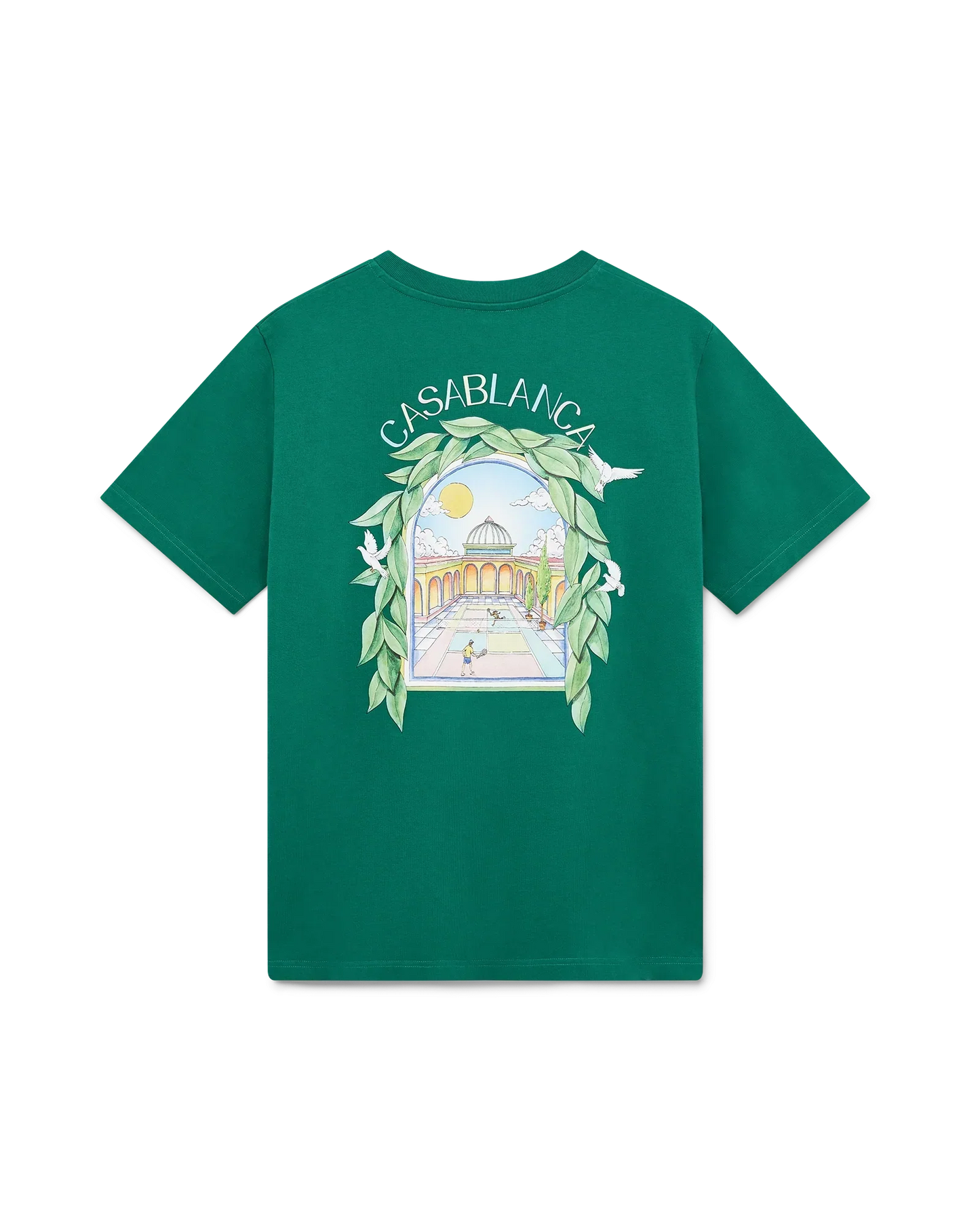 L'Arche De Tennis Short Sleeve T-Shirt | Casablanca Paris | Image 1