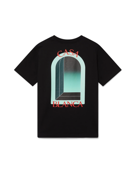 L'Arche Short Sleeve T-Shirt | Casablanca Paris | Image 1