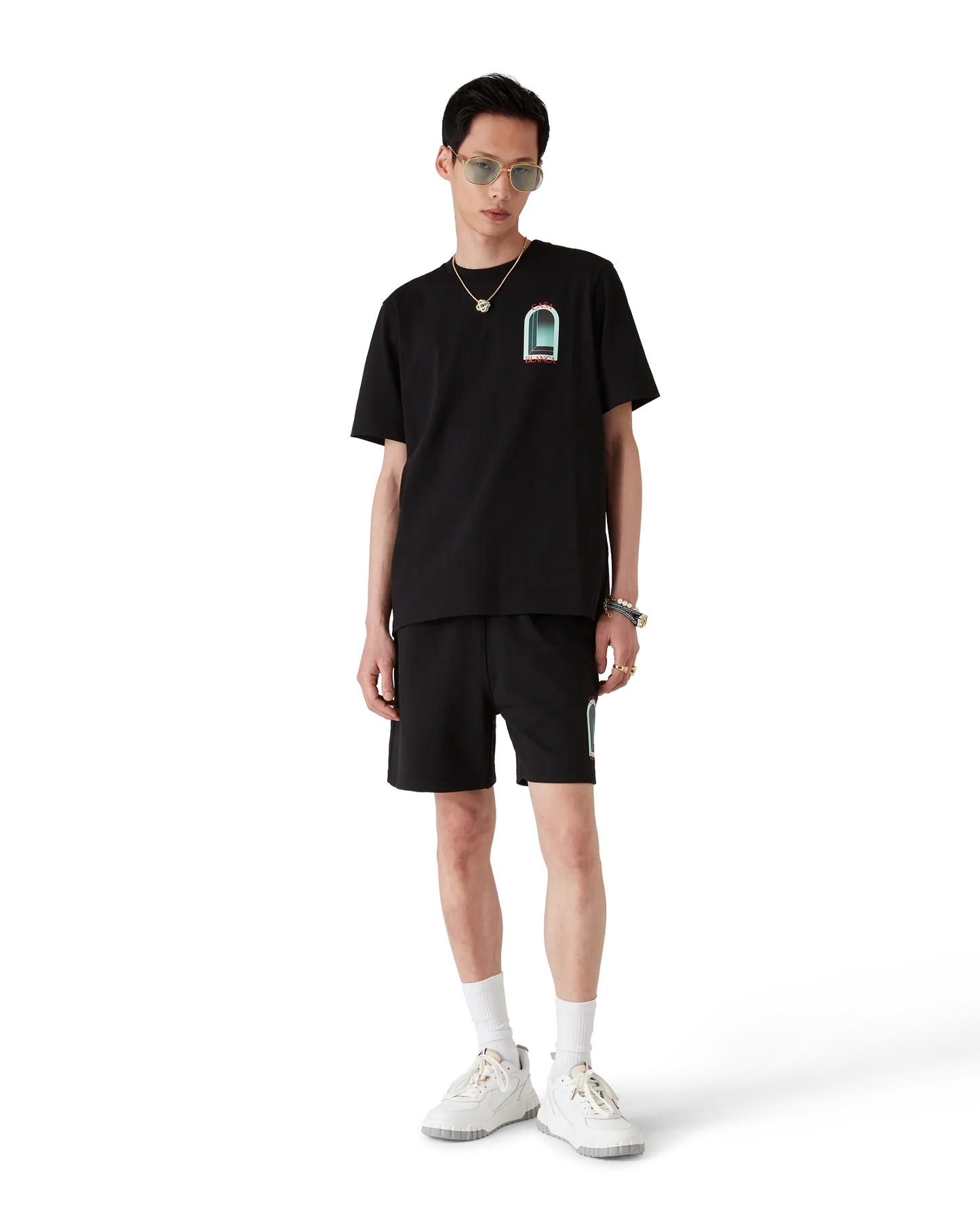 L'Arche Short Sleeve T-Shirt | Casablanca Paris | Image 2