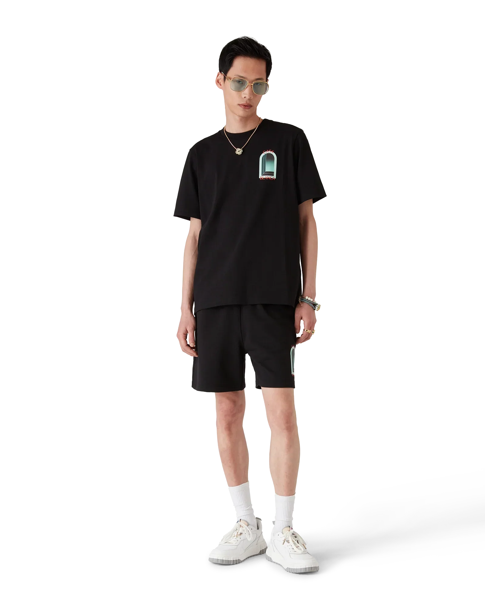 L'Arche Short Sleeve T-Shirt | Casablanca Paris | Image 2