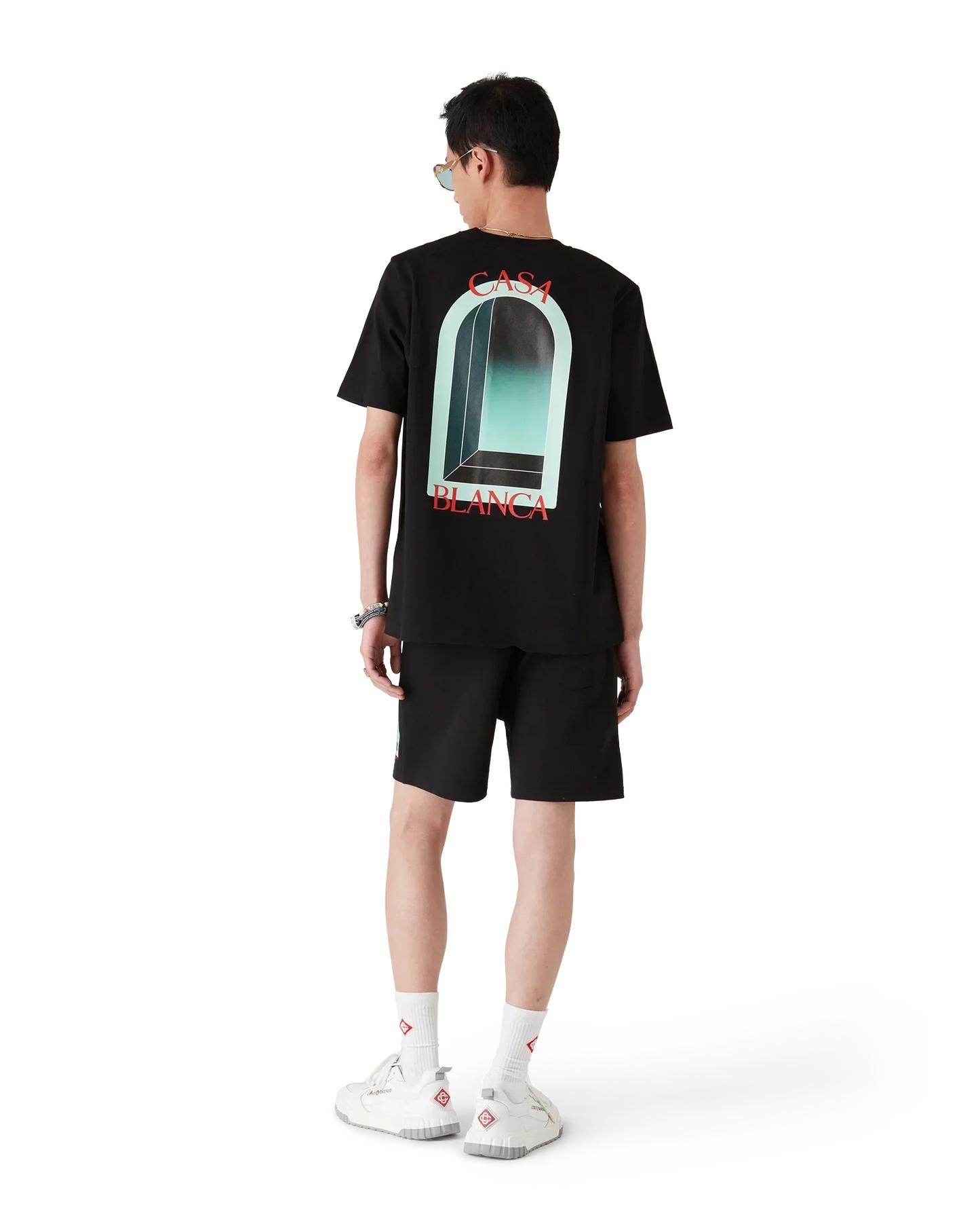 L'Arche Short Sleeve T-Shirt | Casablanca Paris | Image 3