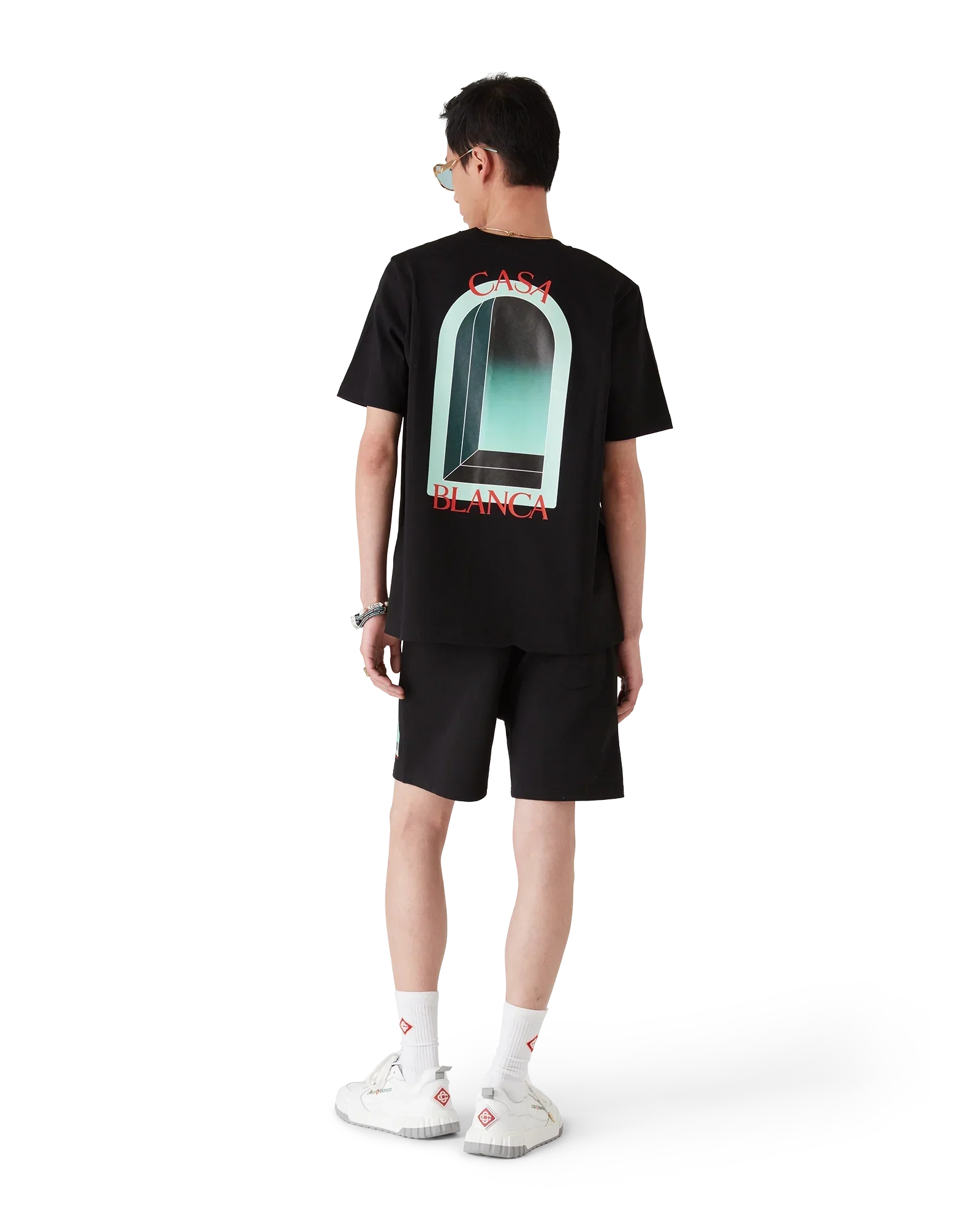 L'Arche Short Sleeve T-Shirt | Casablanca Paris | Image 3