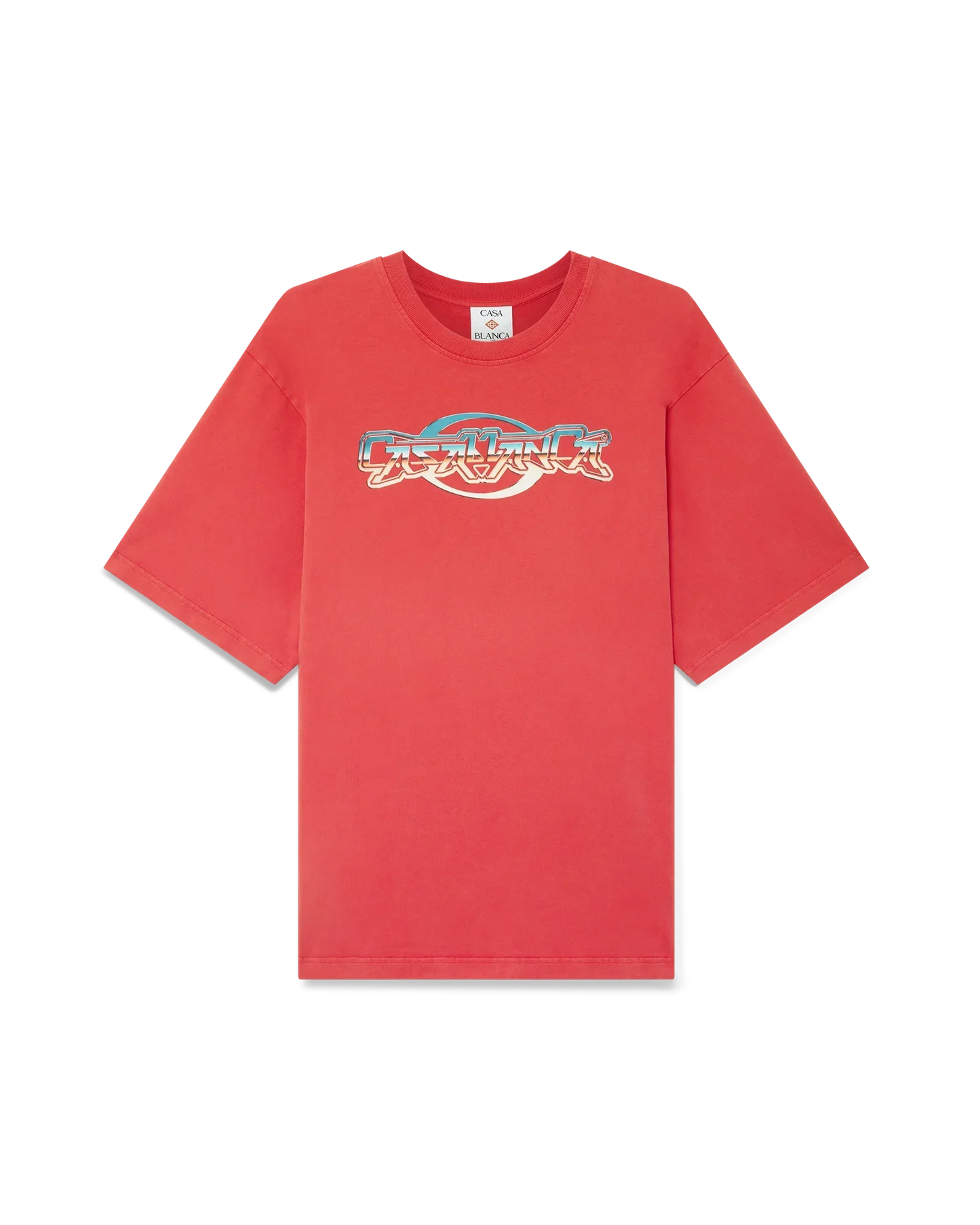 Chrome Short Sleeve T-Shirt | Casablanca Paris | Image 1