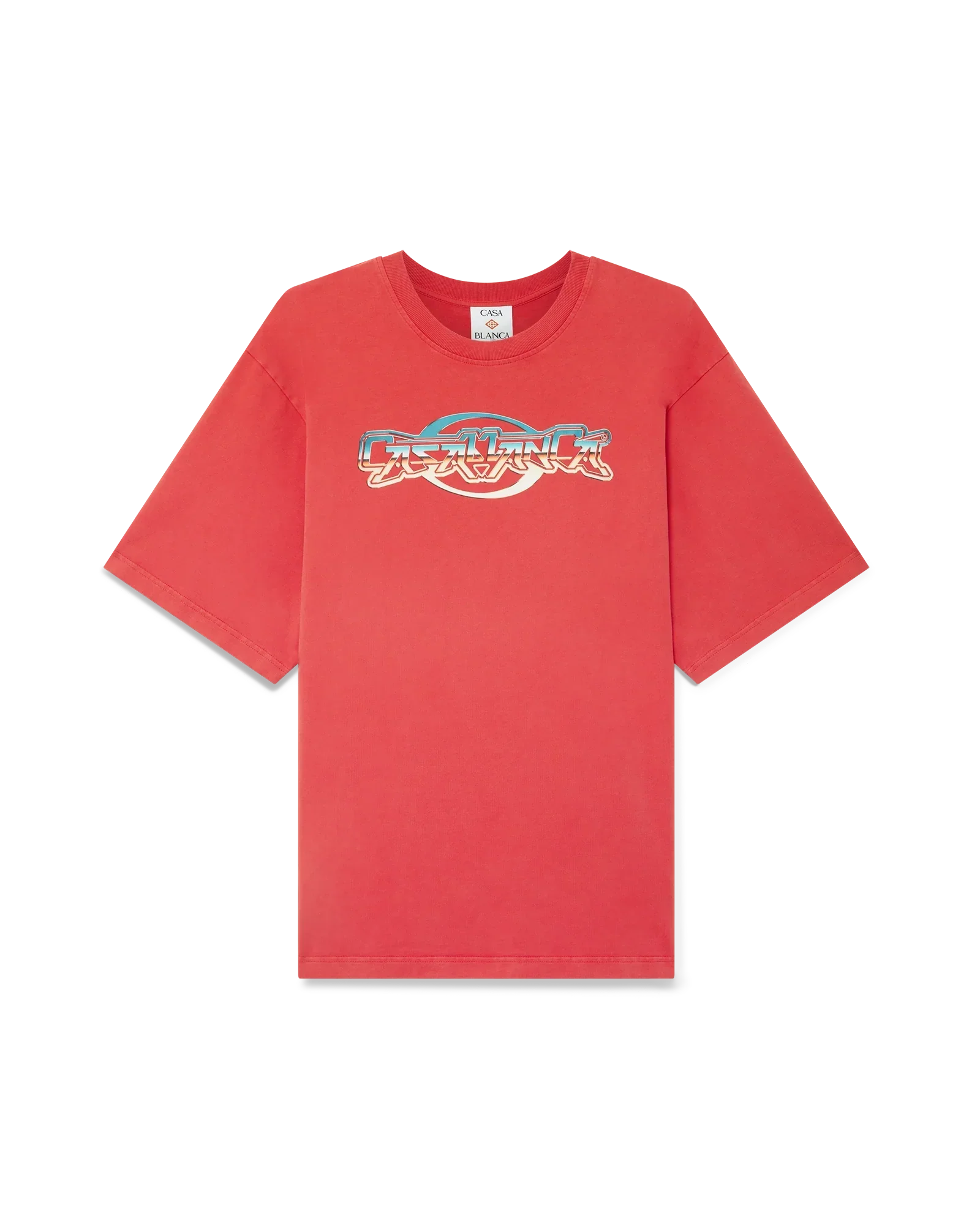 Chrome Short Sleeve T-Shirt | Casablanca Paris | Image 1