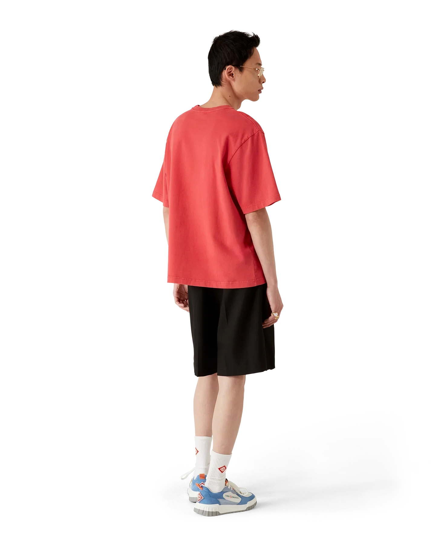 Chrome Short Sleeve T-Shirt | Casablanca Paris | Image 3