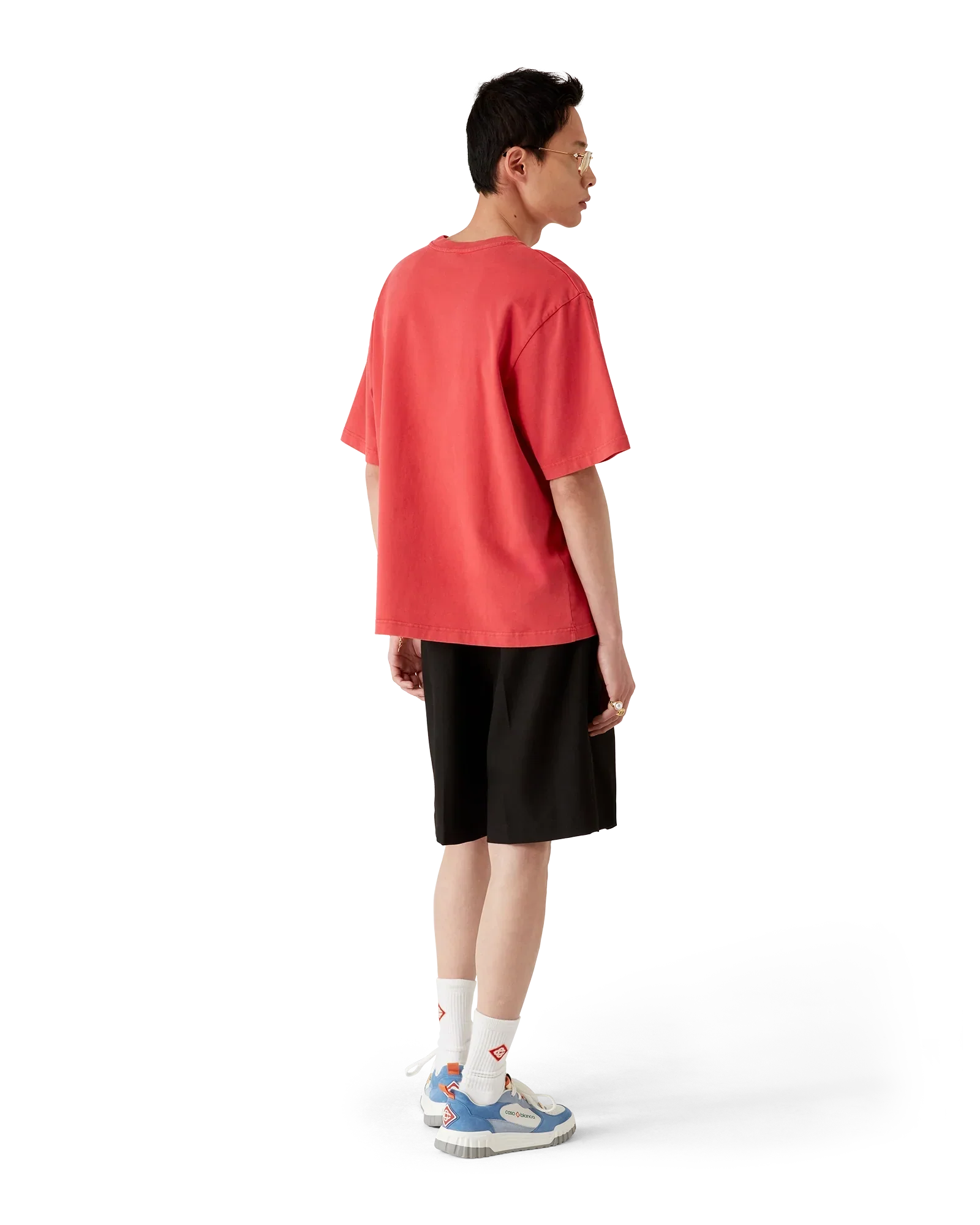 Chrome Short Sleeve T-Shirt | Casablanca Paris | Image 3