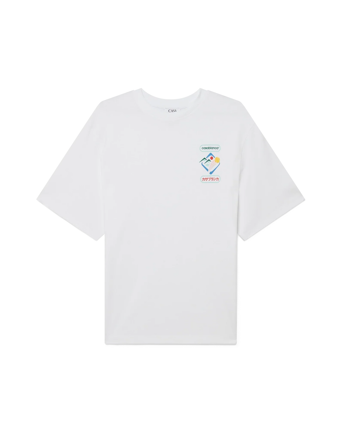Montagne Sportif Short Sleeve T-Shirt | Casablanca Paris | Image 1