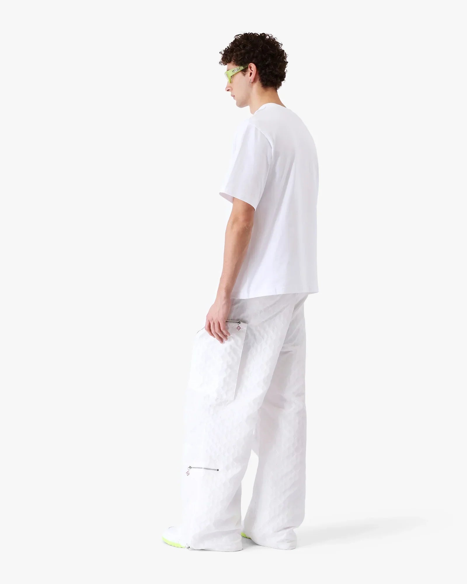 Montagne Sportif Short Sleeve T-Shirt | Casablanca Paris | Image 3