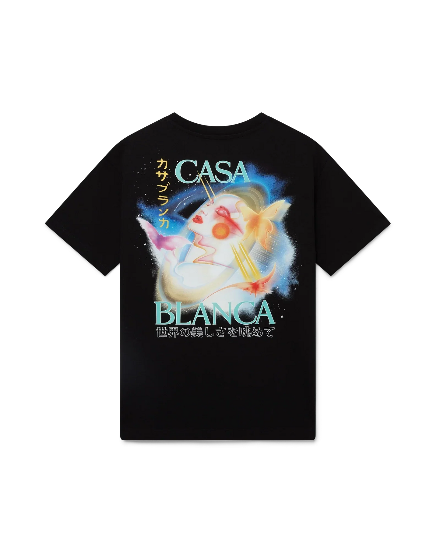 Galactic Connection Short Sleeve T-Shirt | Casablanca Paris | Image 1