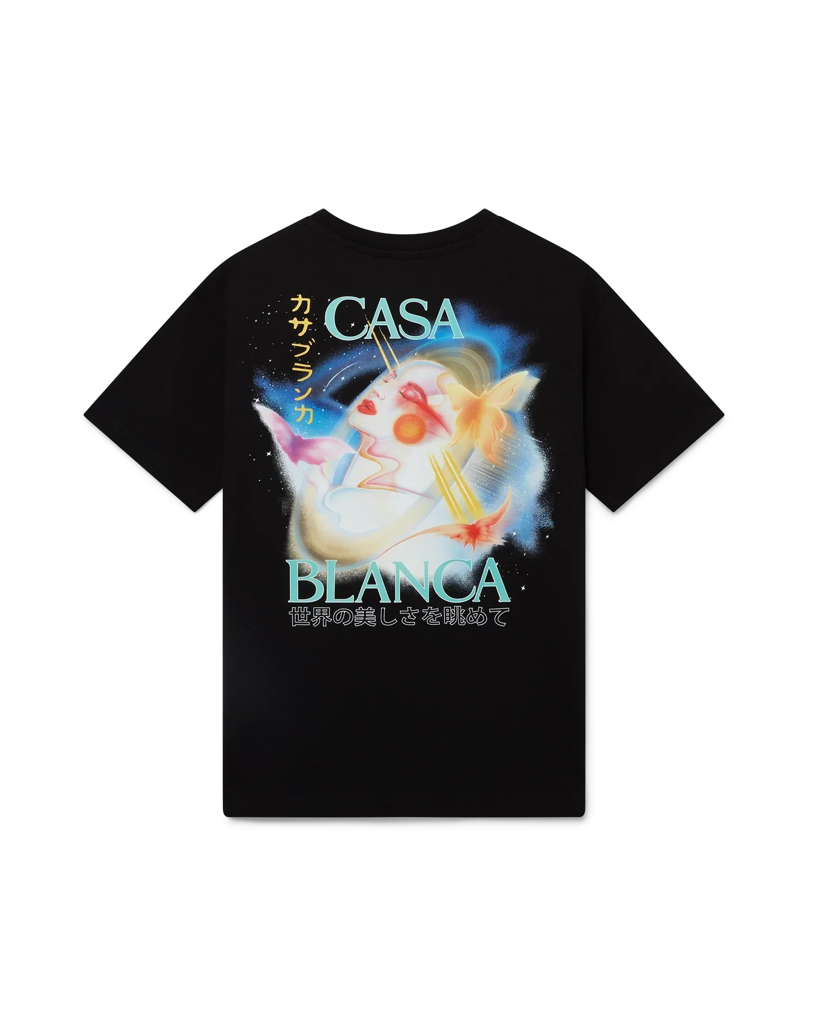 Galactic Connection Short Sleeve T-Shirt | Casablanca Paris | Image 1