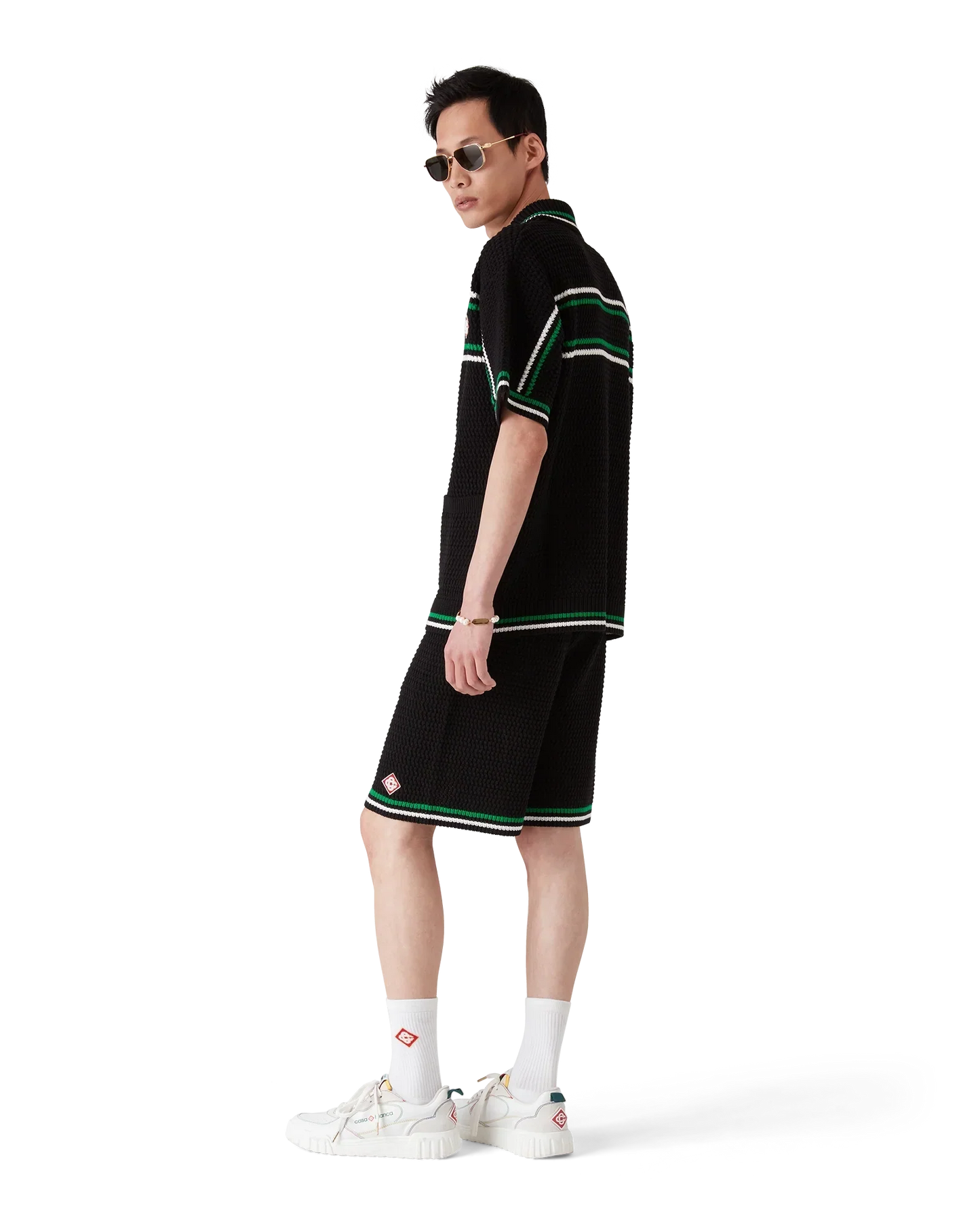 Tennis Crochet Shorts | Casablanca Paris | Image 3