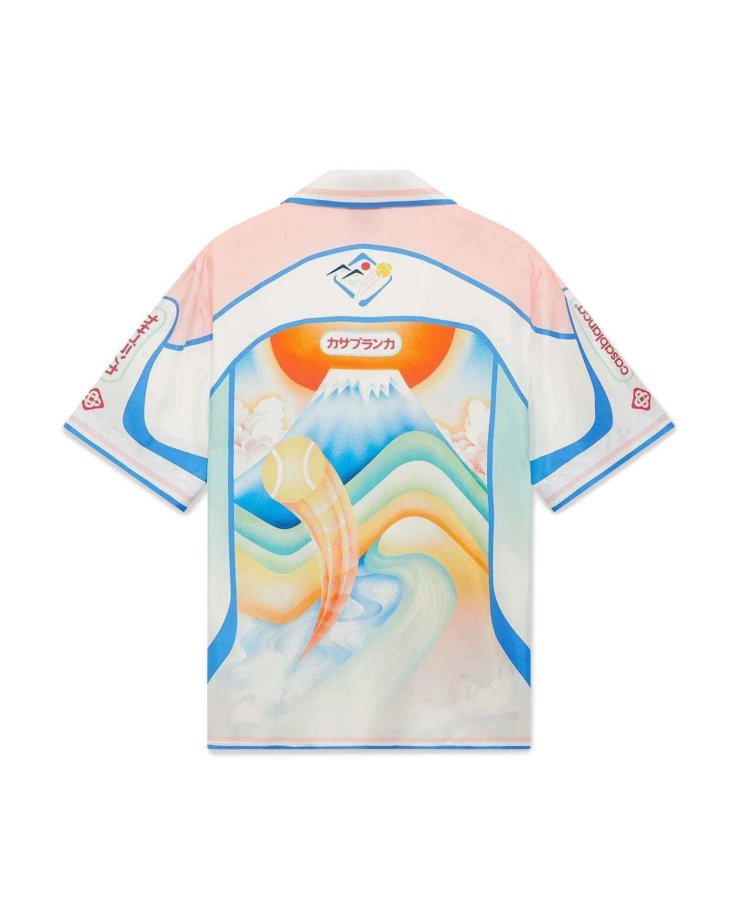 Fuji Dream Short Sleeve Silk Shirt | Casablanca Paris | Image 1