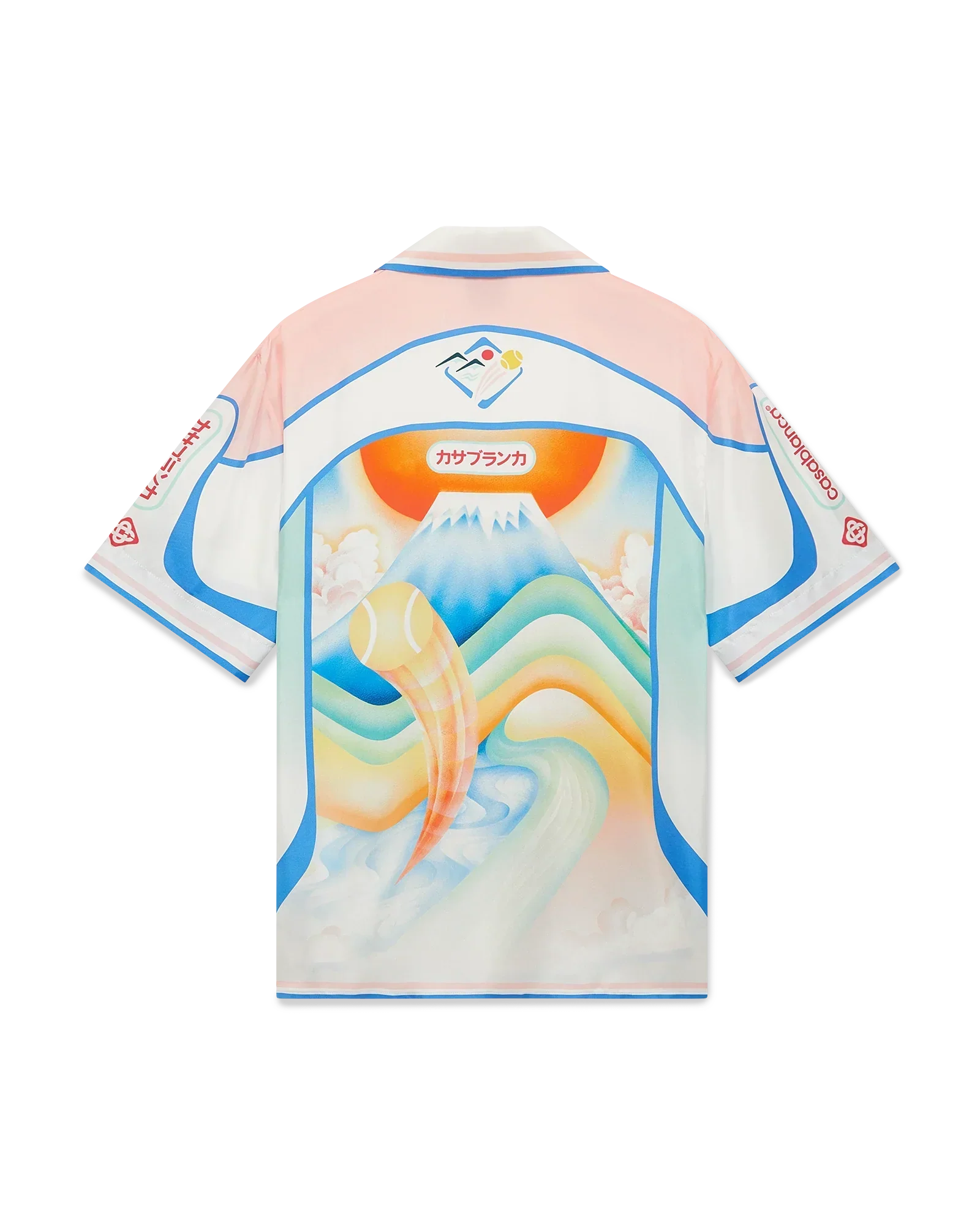 Fuji Dream Short Sleeve Silk Shirt | Casablanca Paris | Image 1